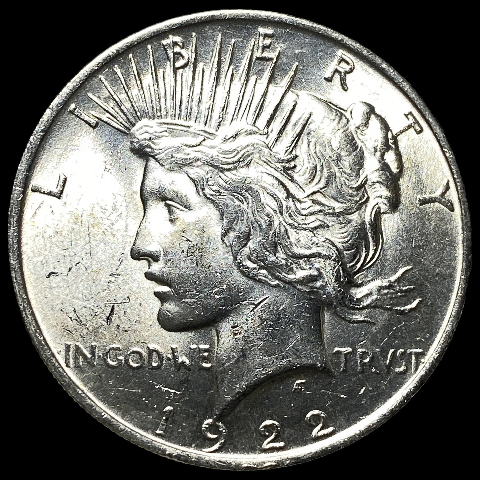 1922 Silver Peace Dollar UNCIRCULATED: 1922 Silver Peace Dollar UNCIRCULATED