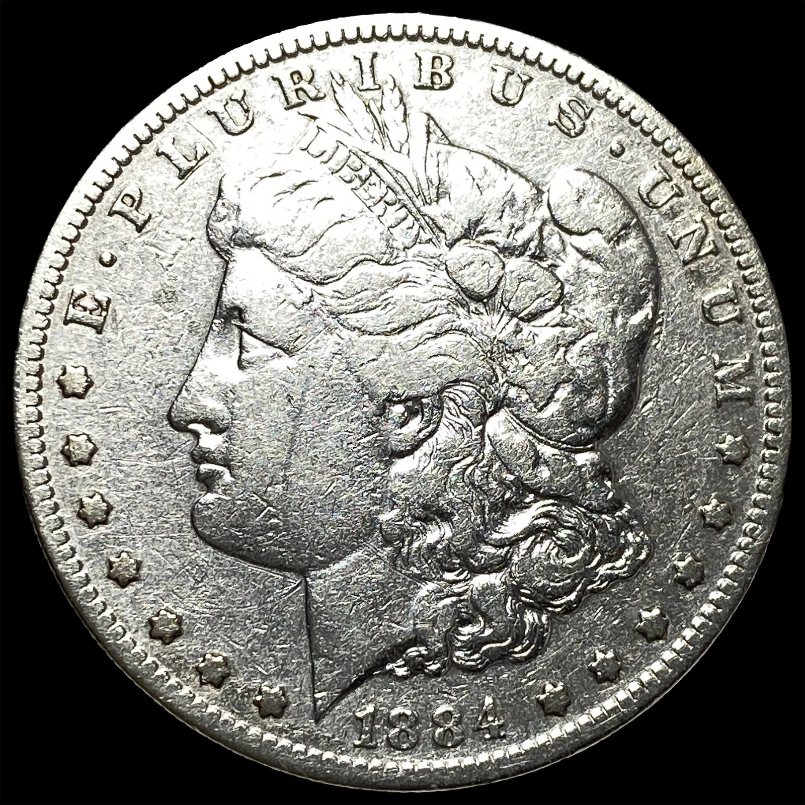 1884-O Silver Morgan Dollar CLOSELY UNCIRCULATED: 1884-O Silver Morgan Dollar CLOSELY UNCIRCULATED