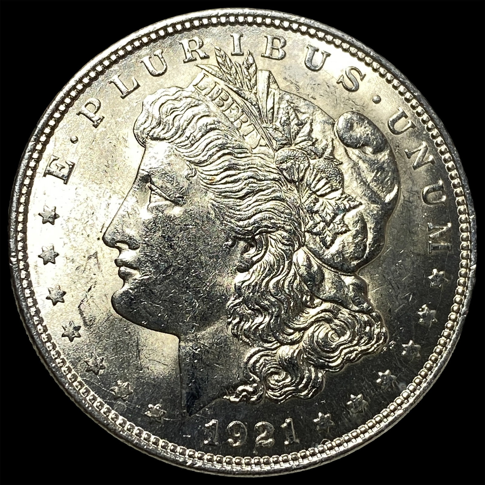 1921 Silver Morgan Dollar UNCIRCULATED: 1921 Silver Morgan Dollar UNCIRCULATED