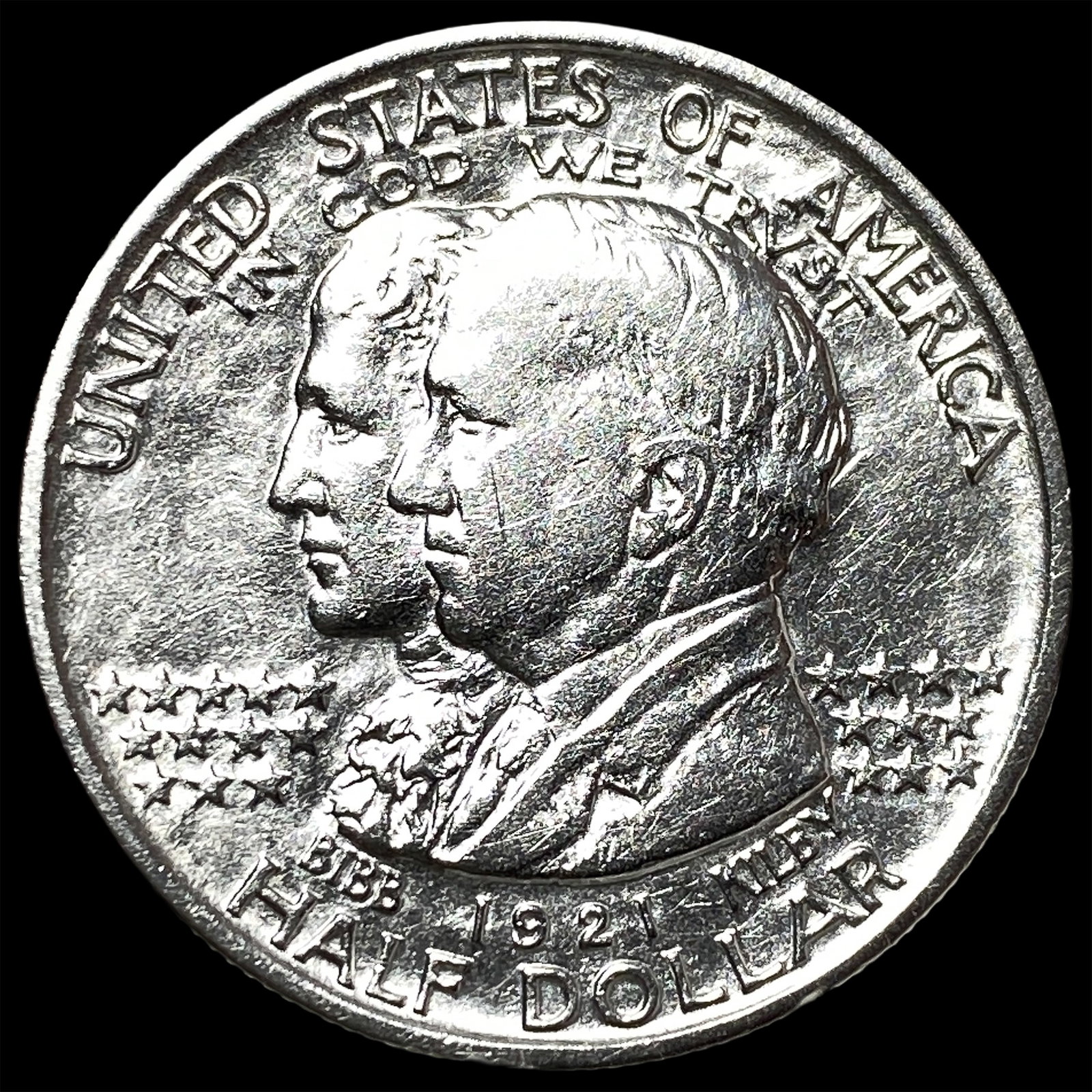 1921 Silver Alabama Centennial Half Dollar GEM BU (1 of 2)