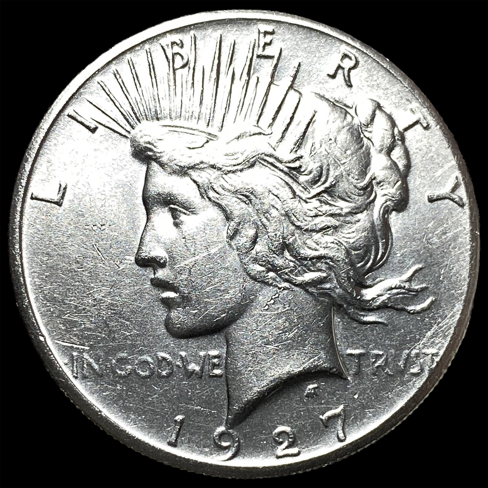 1927 Silver Peace Dollar UNCIRCULATED: 1927 Silver Peace Dollar UNCIRCULATED