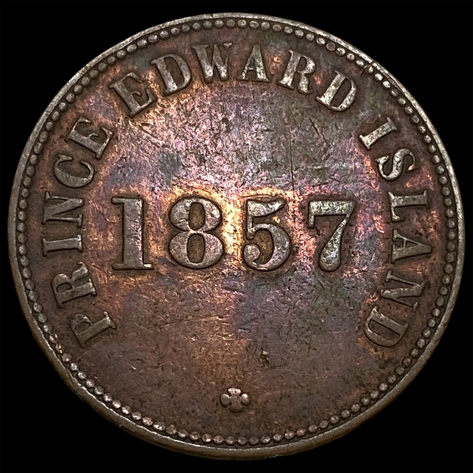 Prince Edward Island 1857 Self-Government Token UNCIRCULATED (1 of 2)