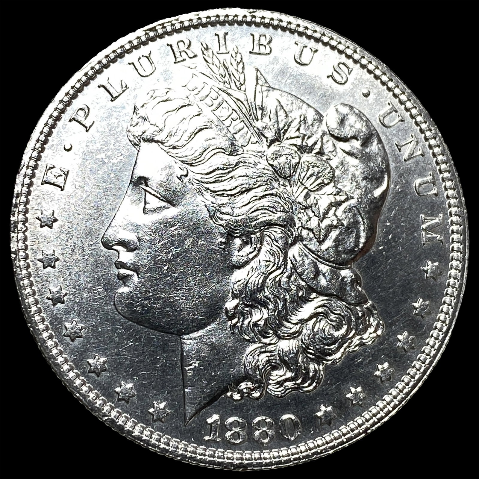 1880-O Silver Morgan Dollar CHOICE BU: 1880-O Silver Morgan Dollar CHOICE BU