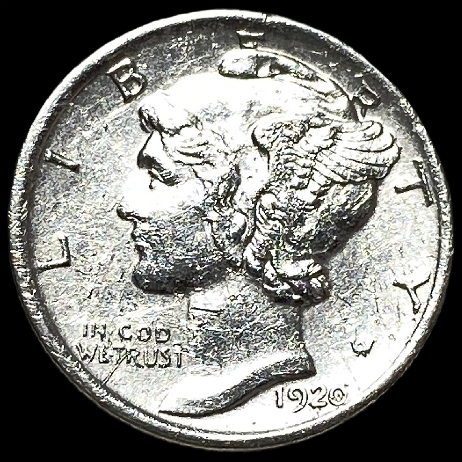 1920 Mercury Dime UNCIRCULATED: 1920 Mercury Dime UNCIRCULATED