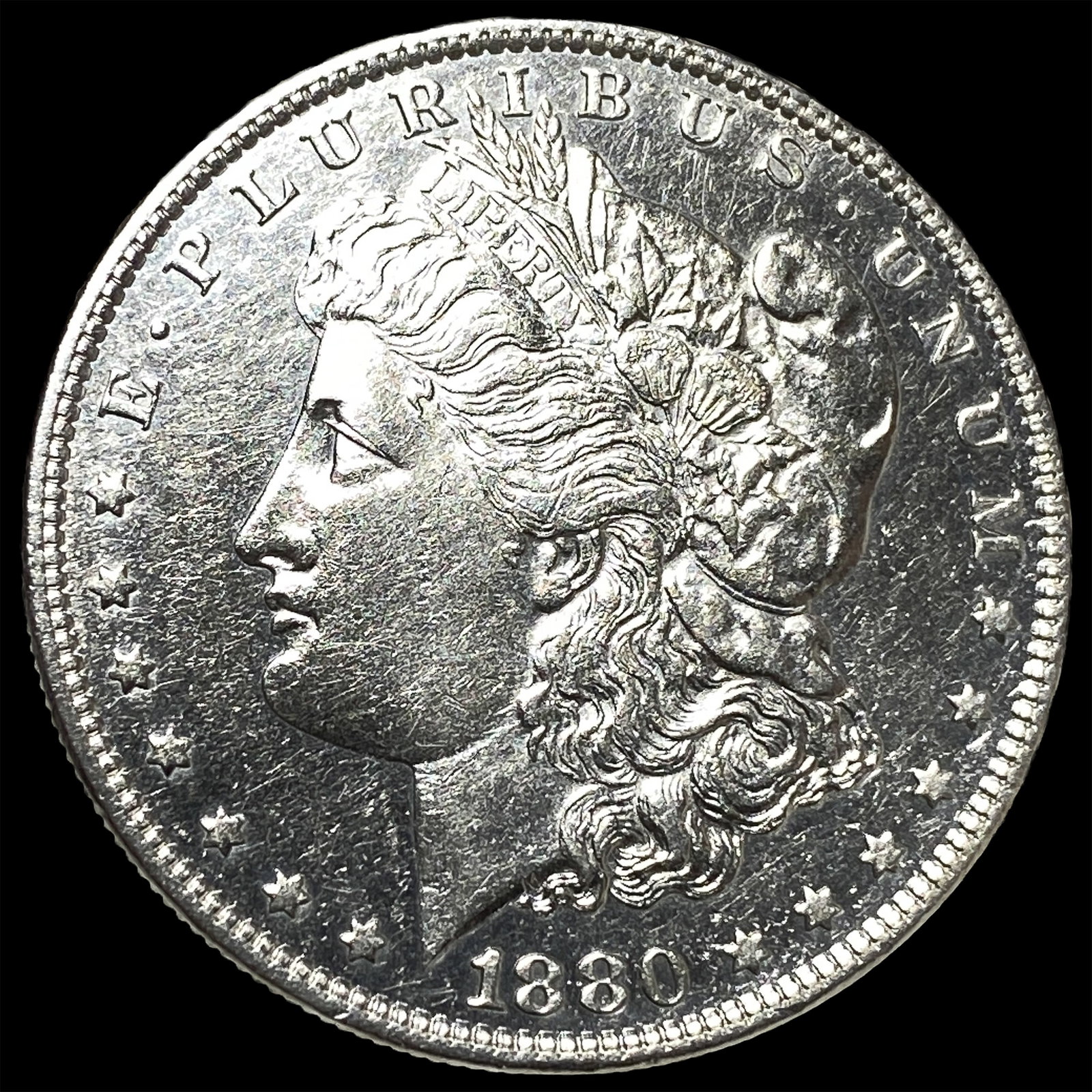 1880-S Silver Morgan Dollar CHOICE BU: 1880-S Silver Morgan Dollar CHOICE BU