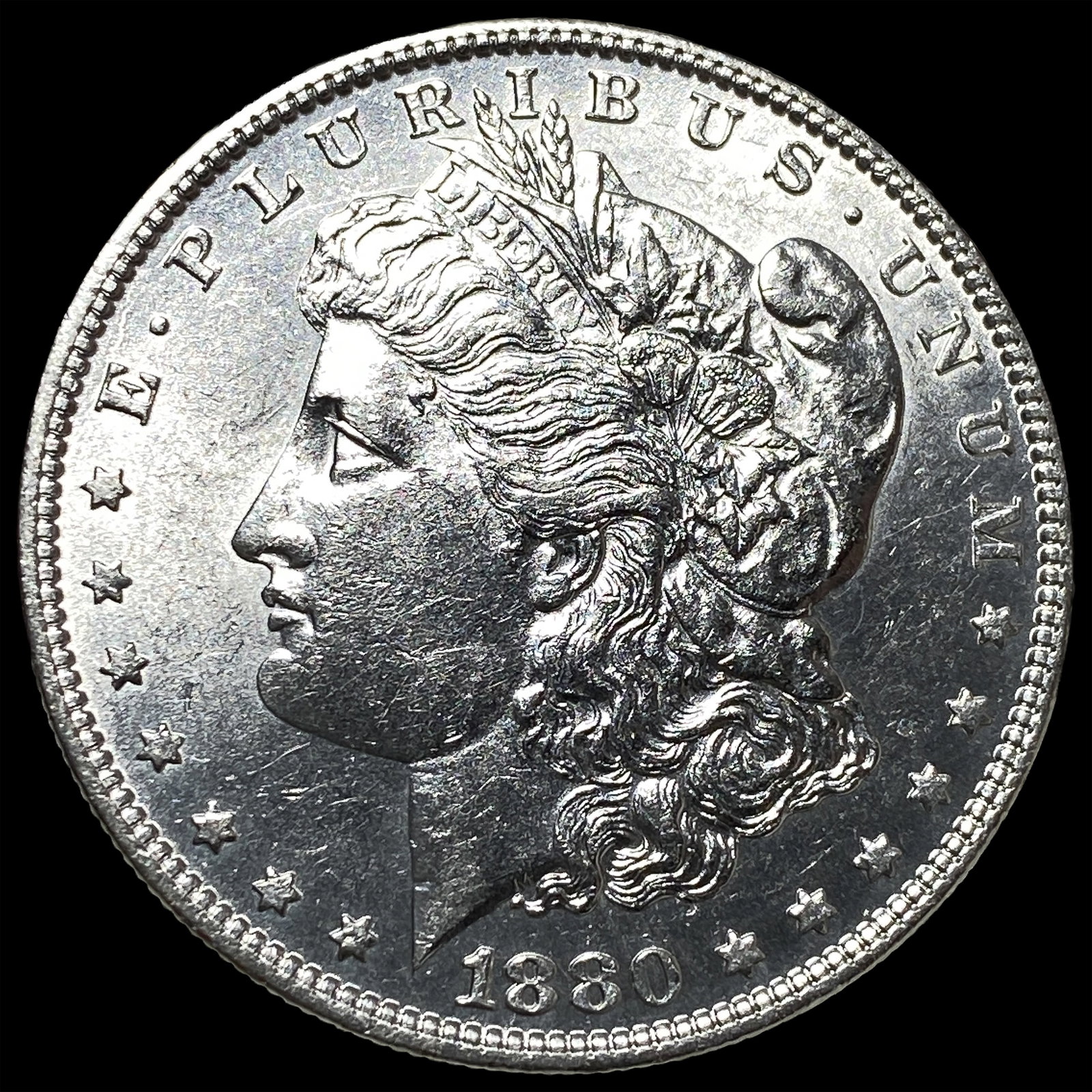 1880 Morgan Silver Dollar UNCIRCULATED: 1880 Morgan Silver Dollar UNCIRCULATED