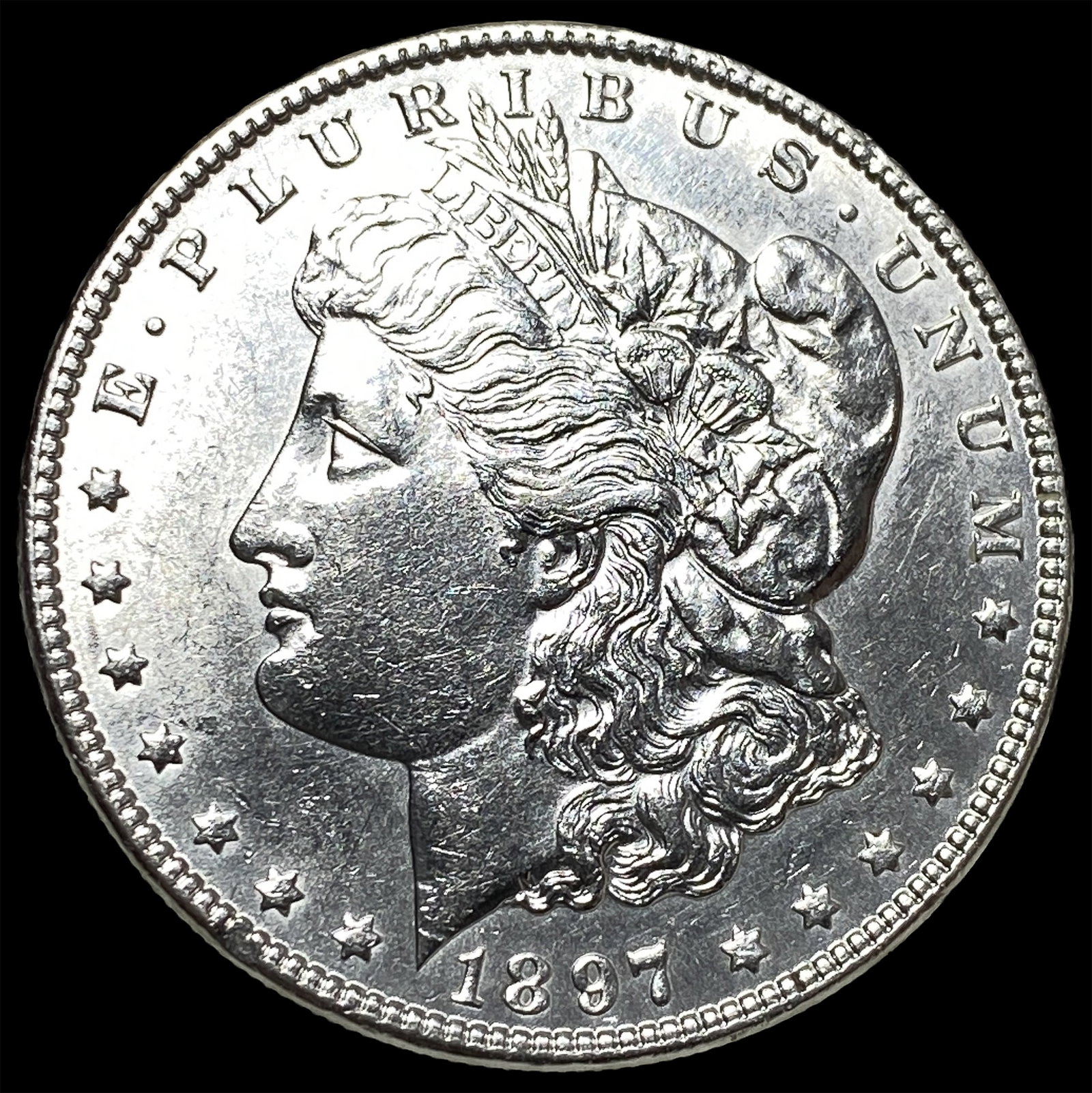 1897 Morgan Silver Dollar UNCIRCULATED: 1897 Morgan Silver Dollar UNCIRCULATED