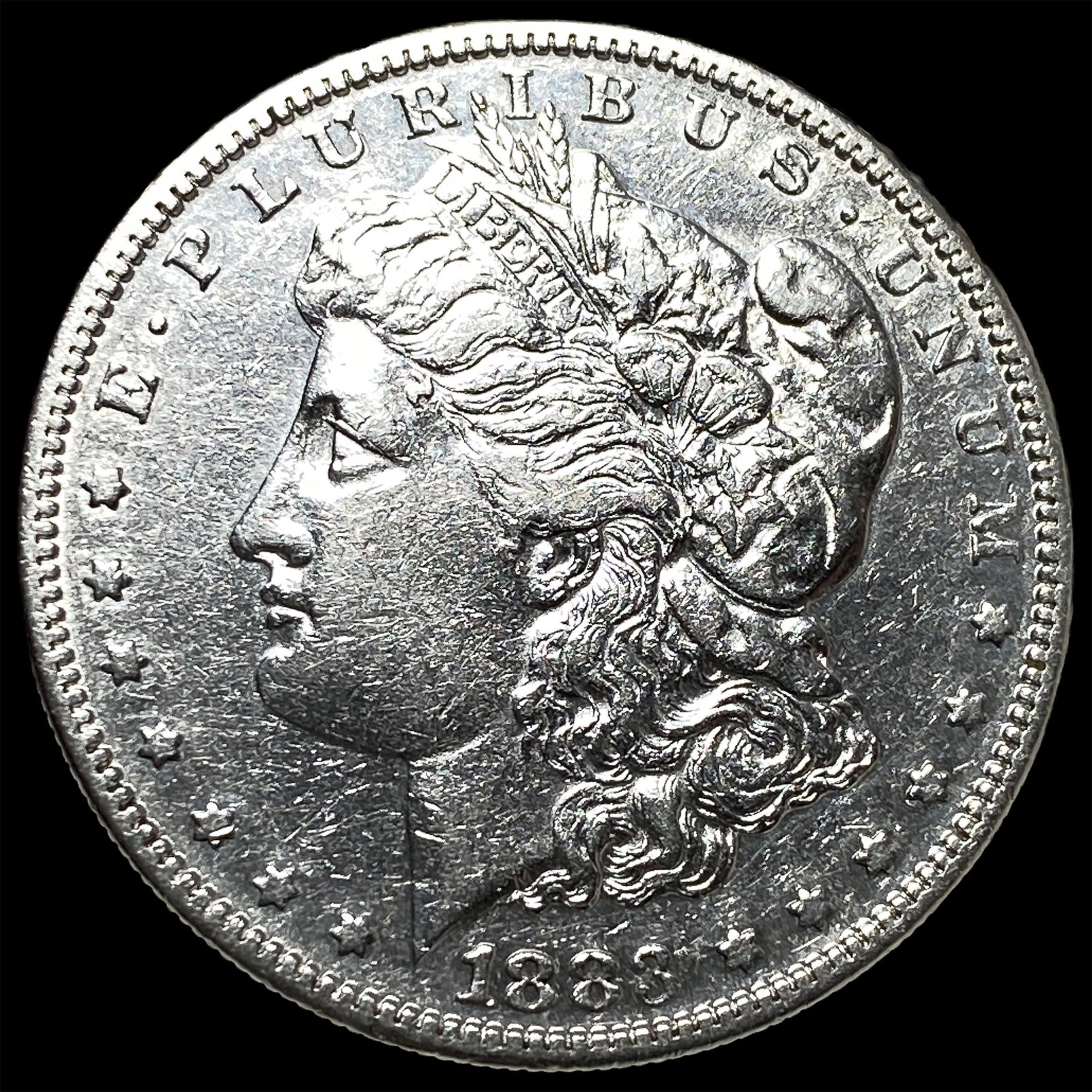 1883 Morgan Silver Dollar CHOICE AU (1 of 2)
