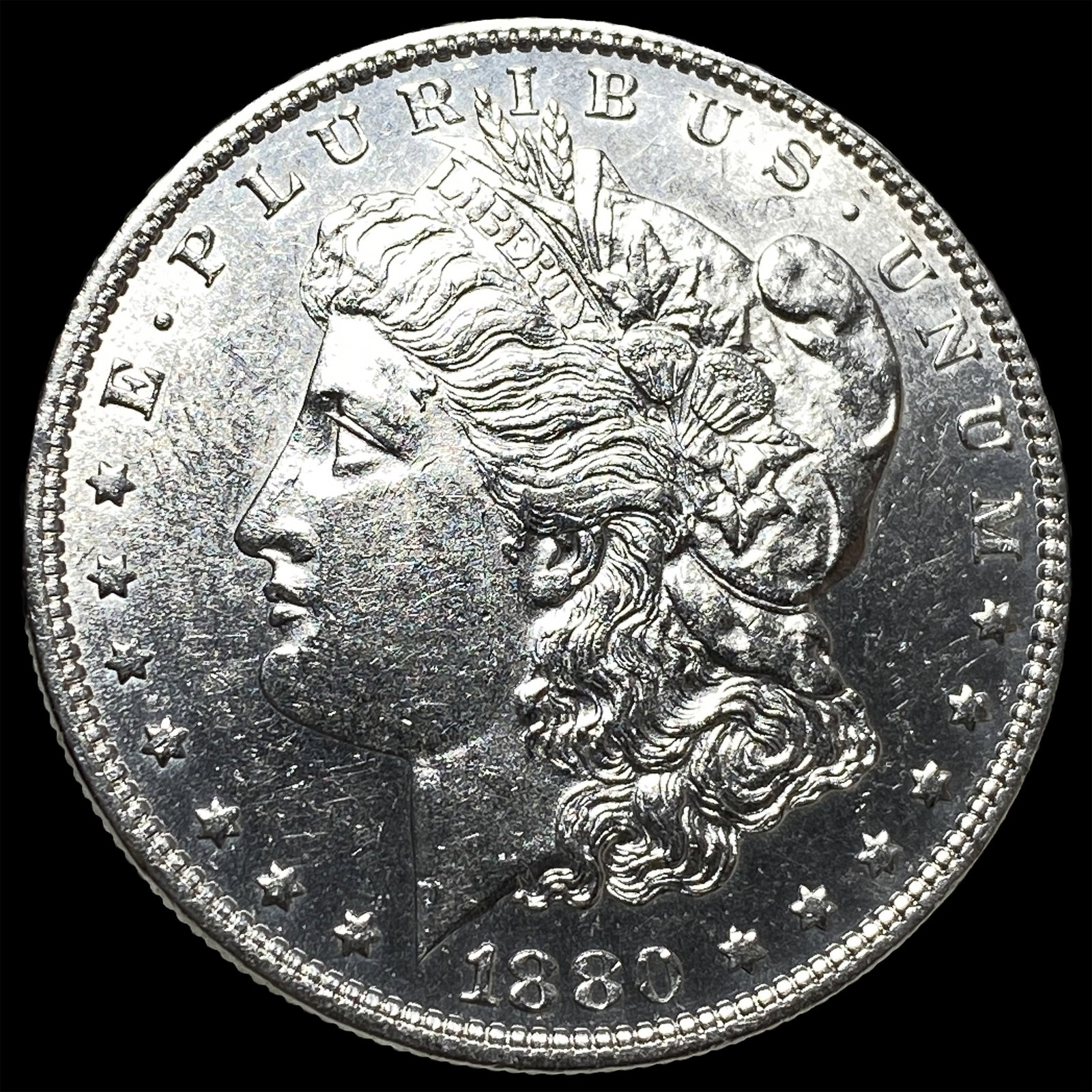 1880-S Silver Morgan Dollar UNCIRCULATED: 1880-S Silver Morgan Dollar UNCIRCULATED