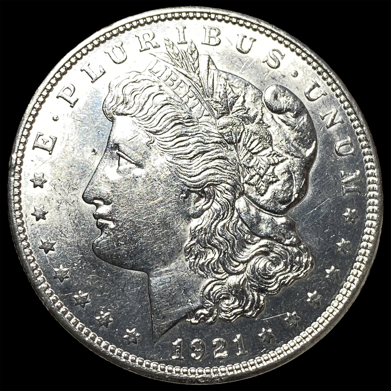 1921 Silver Morgan Dollar UNCIRCULATED: 1921 Silver Morgan Dollar UNCIRCULATED
