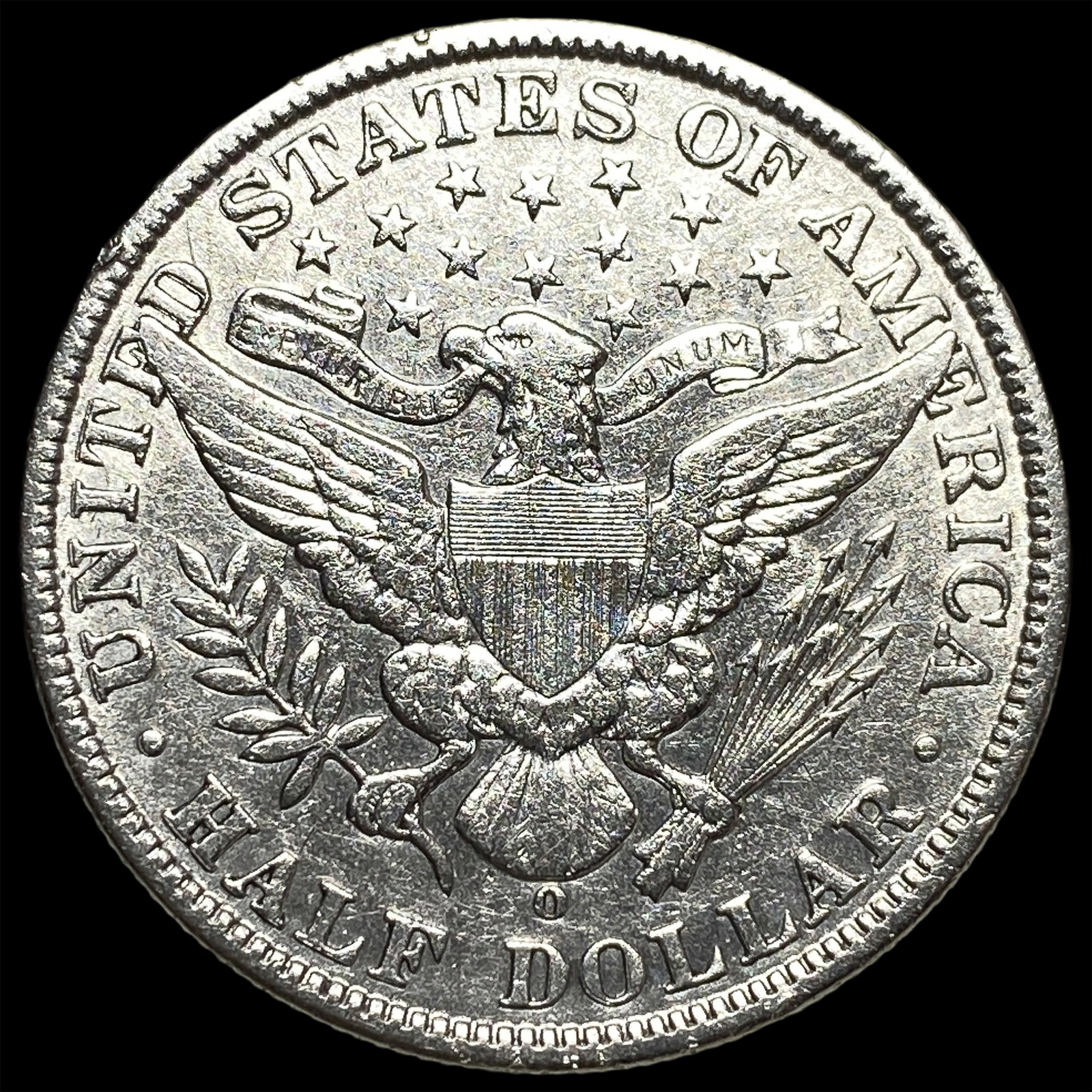 1908-O Silver Barber Half Dollar CLOSELY UNCIRCULATED - 2