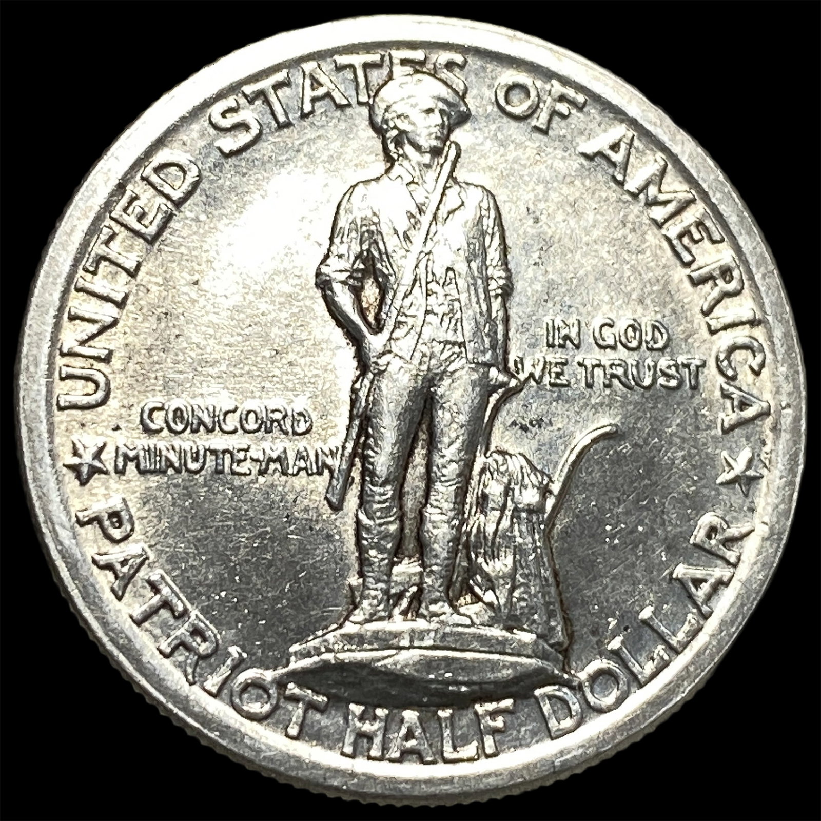 1925 Silver Lexington-Concord Half Dollar CHOICE BU (1 of 2)