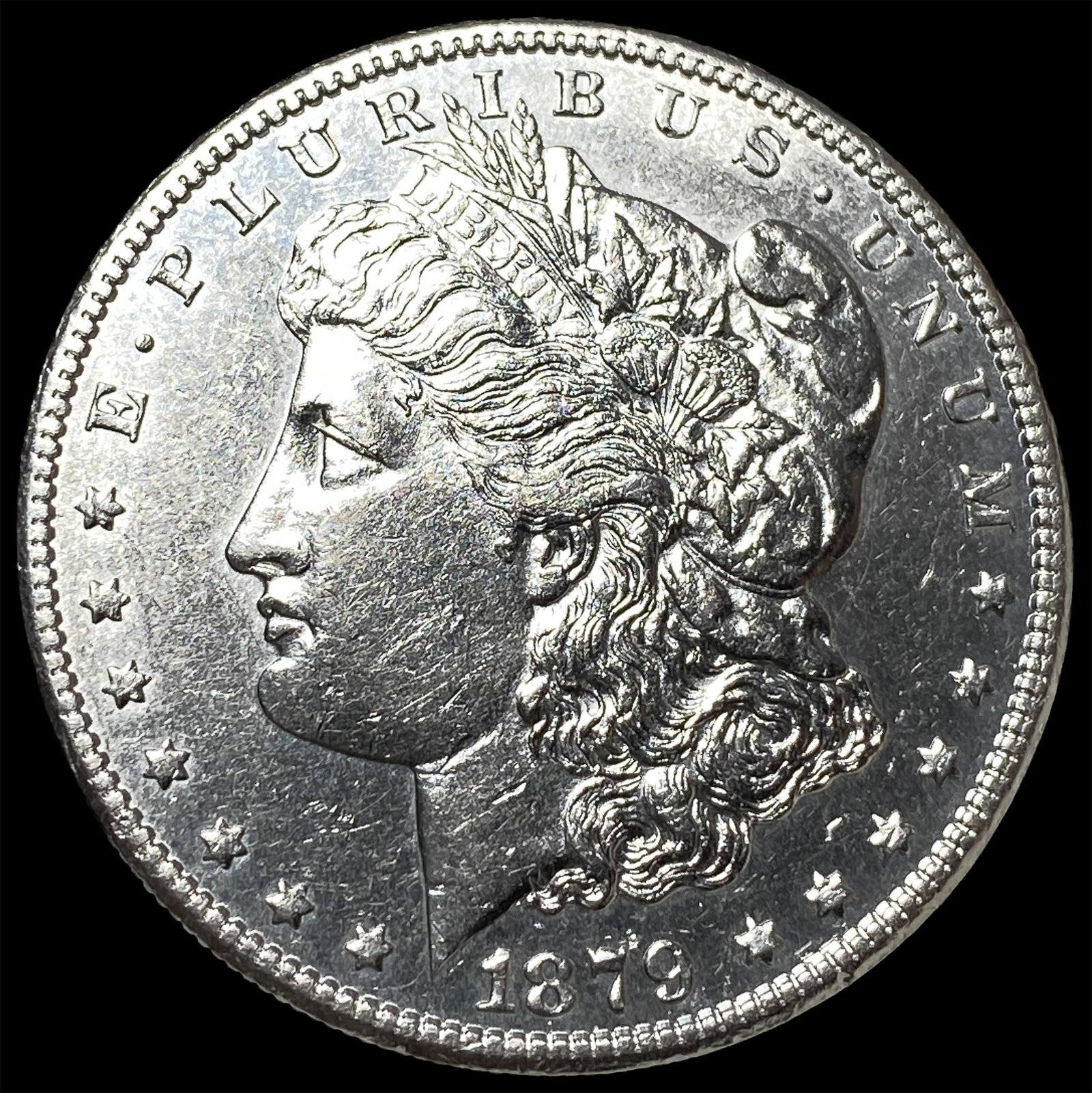 1879-S Silver Morgan Dollar UNCIRCULATED: 1879-S Silver Morgan Dollar UNCIRCULATED