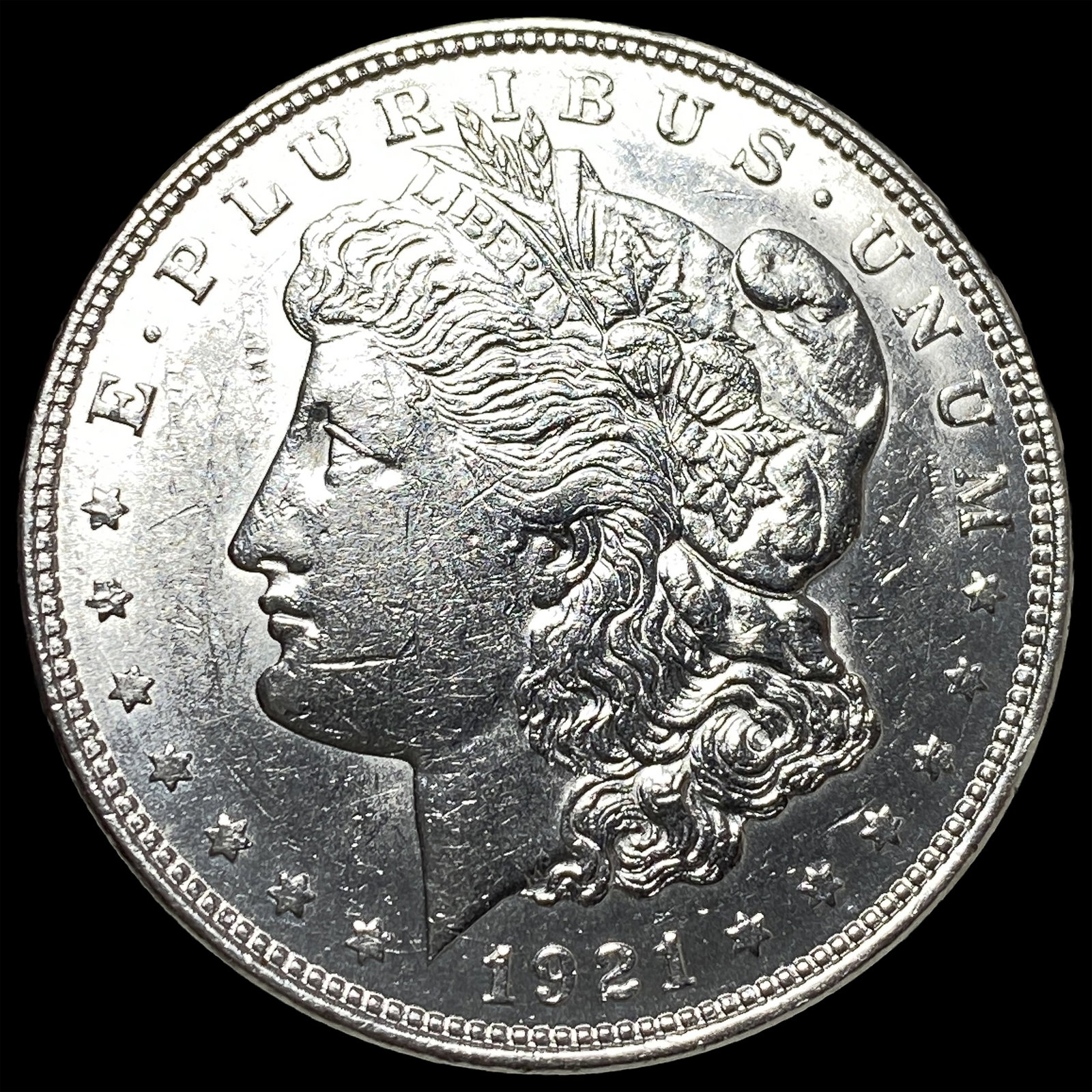 1921 Silver Morgan Dollar UNCIRCULATED: 1921 Silver Morgan Dollar UNCIRCULATED