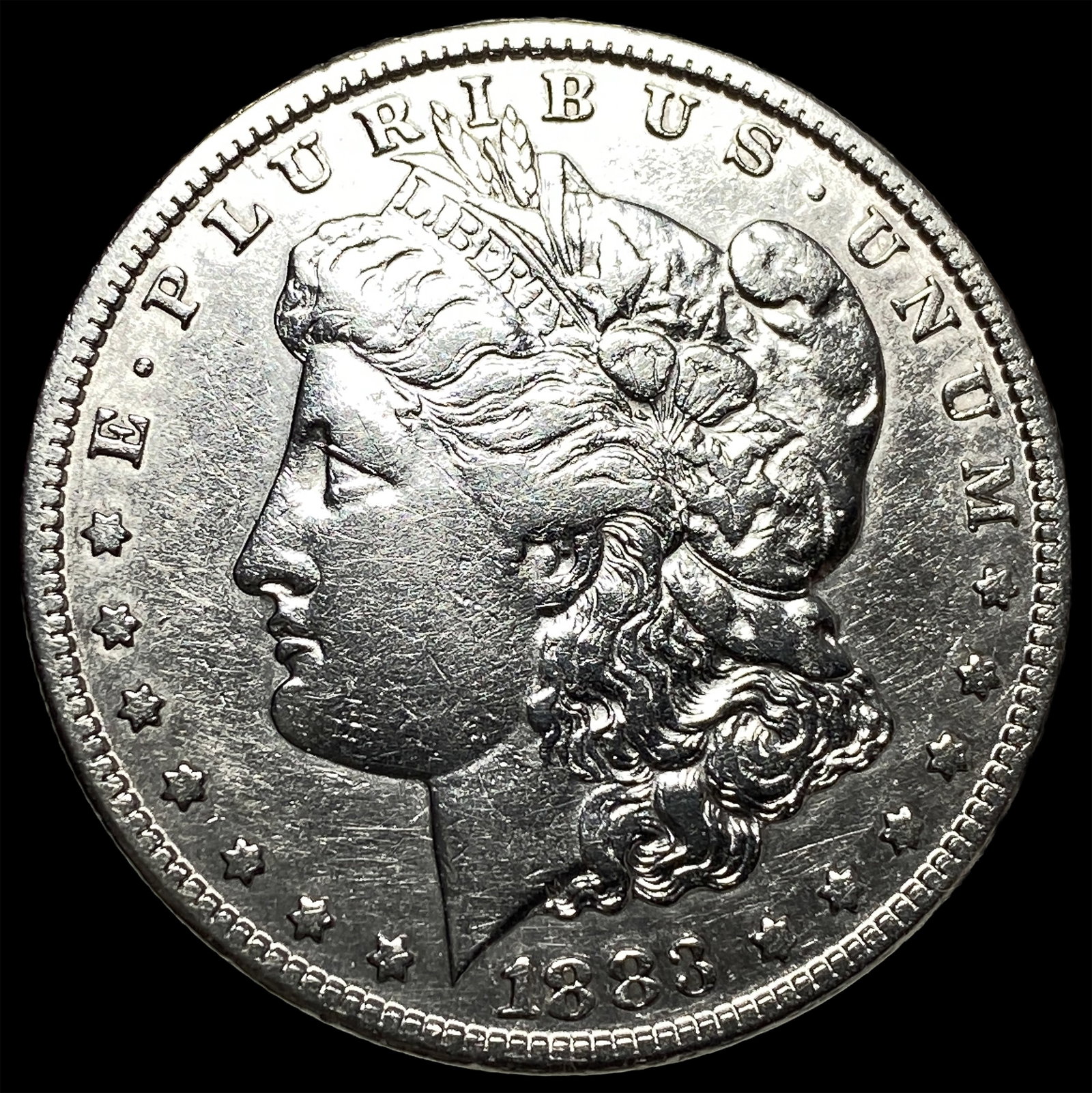 1885-CC Silver Morgan Dollar CHOICE AU: 1885-CC Silver Morgan Dollar CHOICE AU