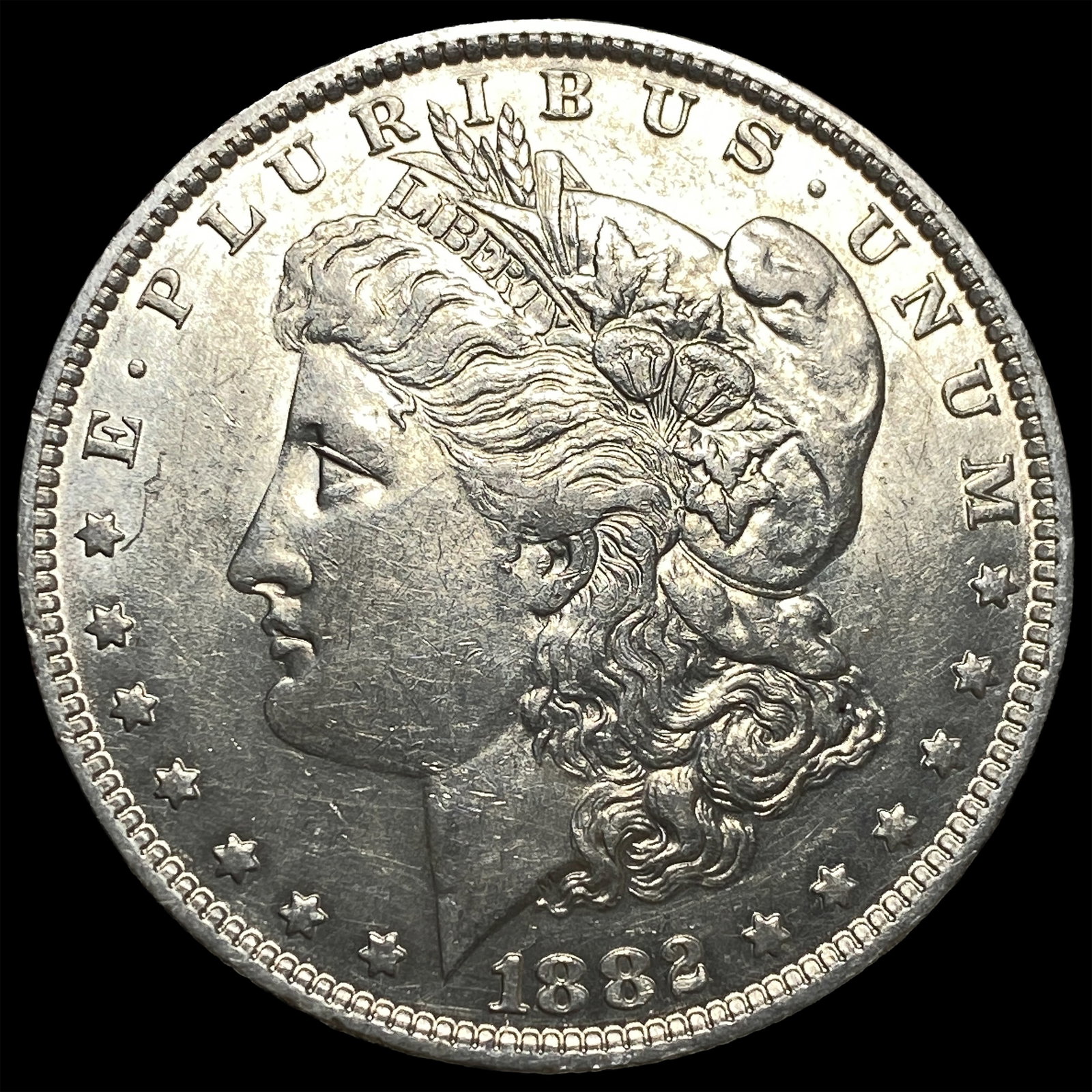 1882-O Silver Morgan Dollar CHOICE AU: 1882-O Silver Morgan Dollar CHOICE AU