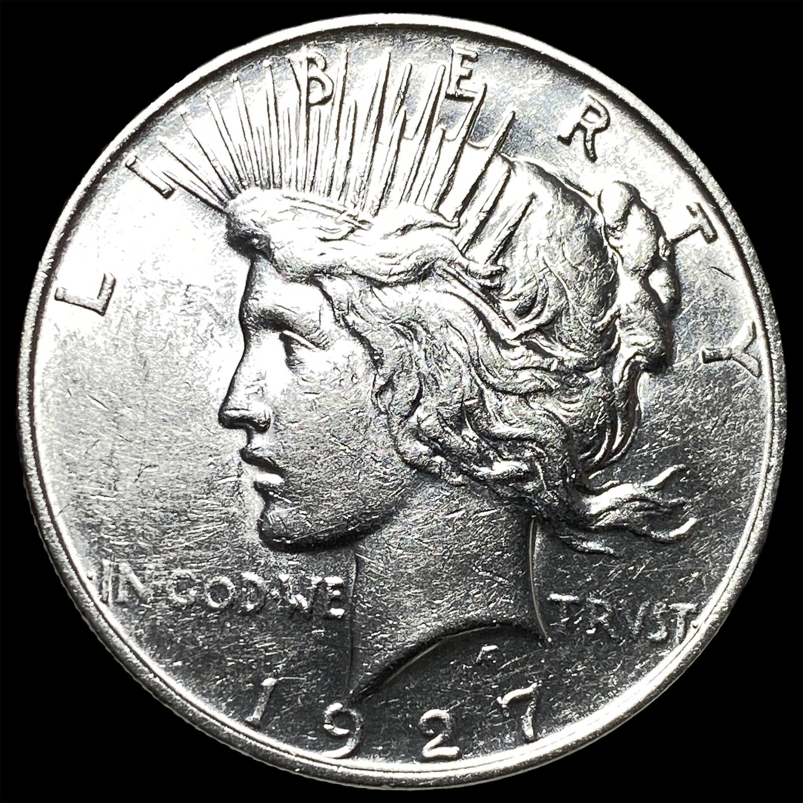 1927 Silver Peace Dollar UNCIRCULATED: 1927 Silver Peace Dollar UNCIRCULATED