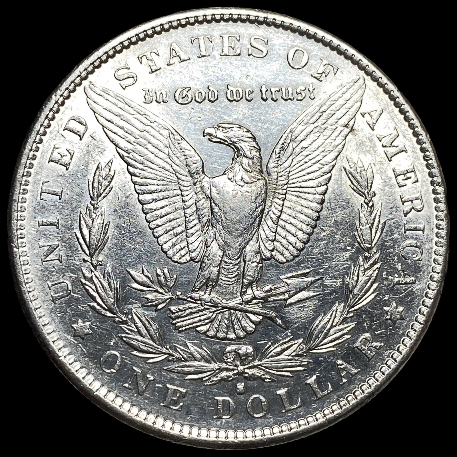 1891 Silver Morgan Dollar UNCIRCULATED - 2