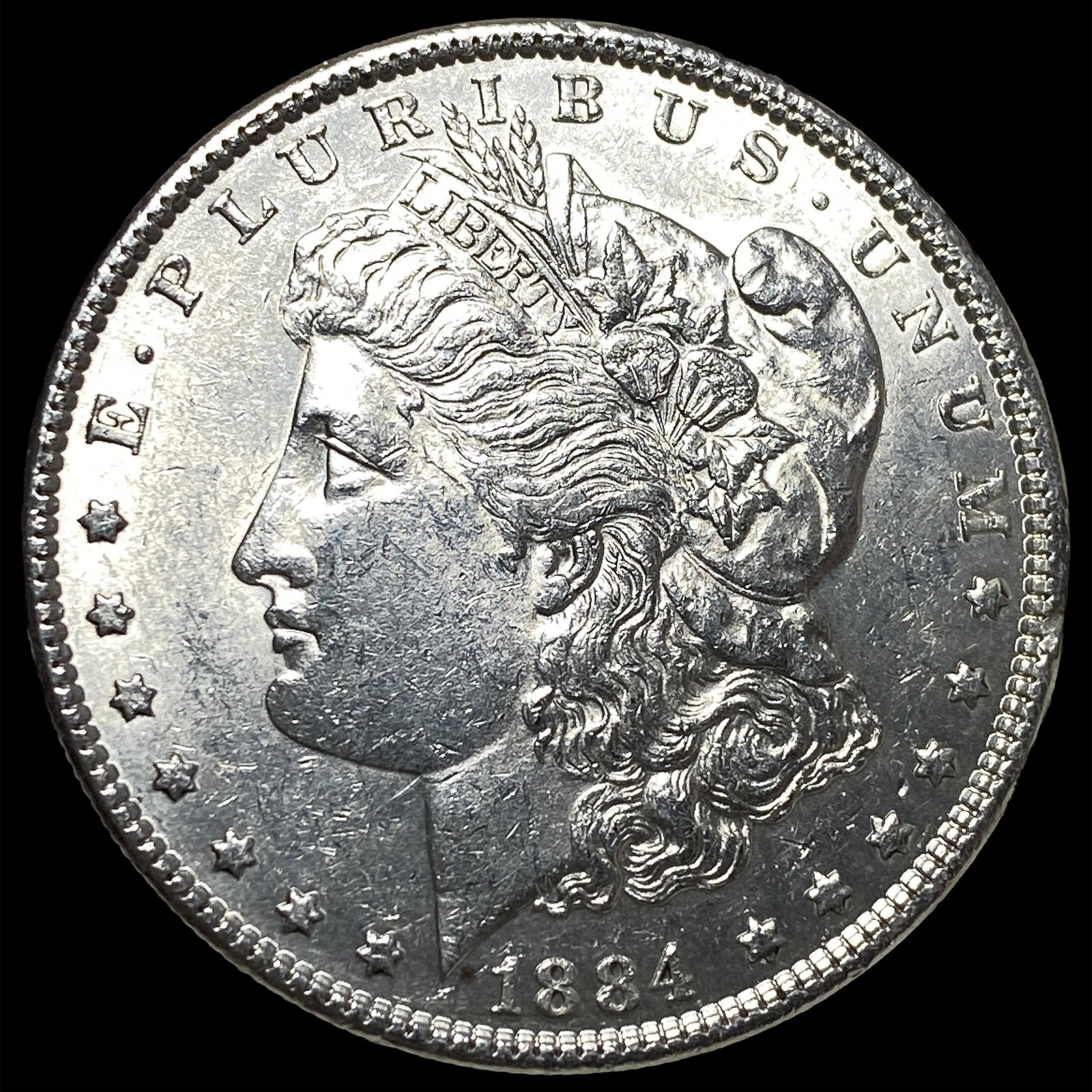 1884 Morgan Silver Dollar UNCIRCULATED: 1884 Morgan Silver Dollar UNCIRCULATED