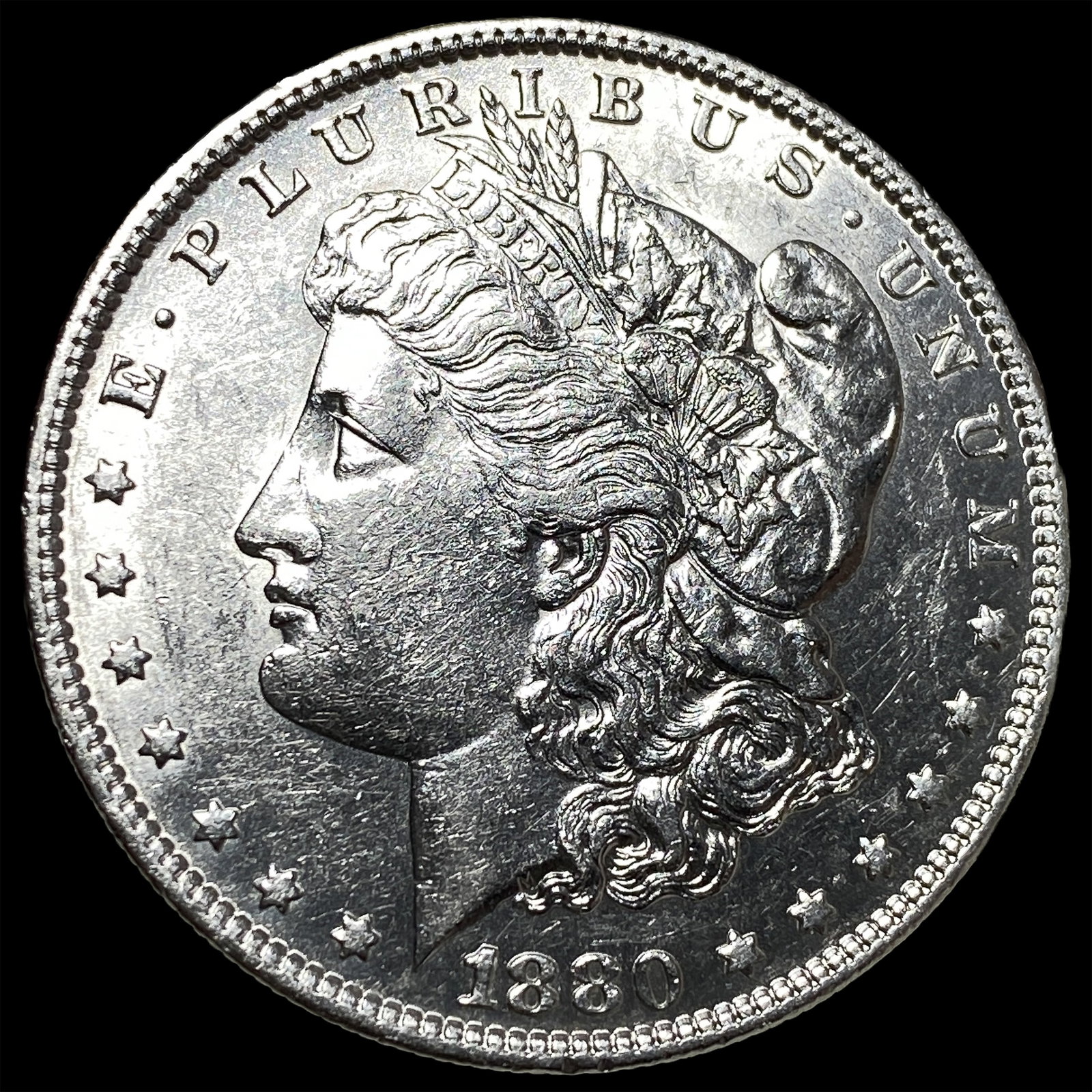 1880 Morgan Silver Dollar UNCIRCULATED: 1880 Morgan Silver Dollar UNCIRCULATED