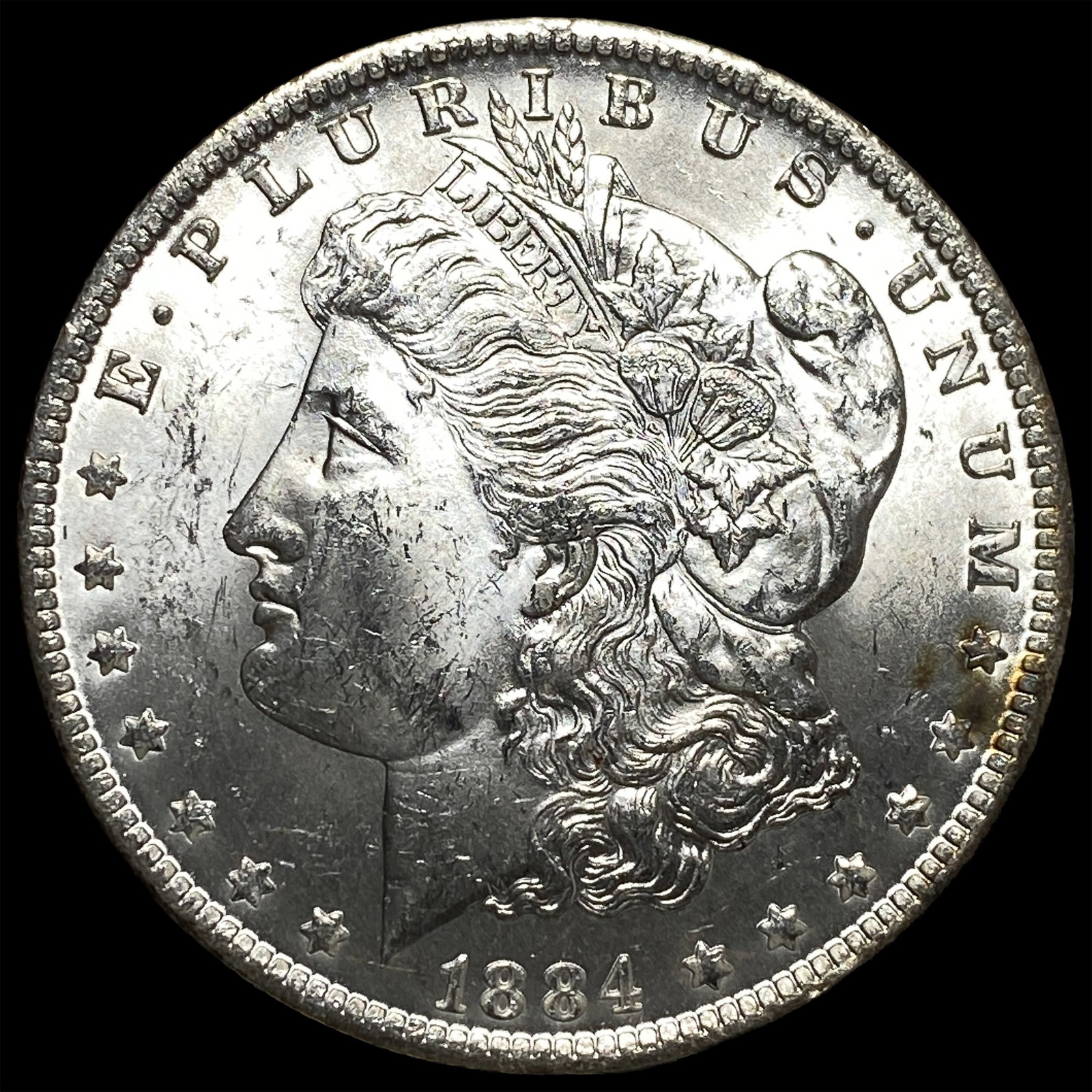1884-O Silver Morgan Dollar CHOICE BU: 1884-O Silver Morgan Dollar CHOICE BU