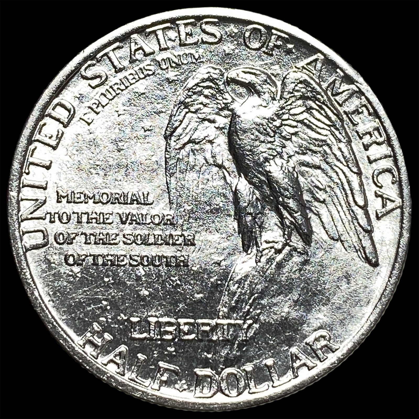 1925 Silver Stone Mountain Half Dollar GEM BU - 2