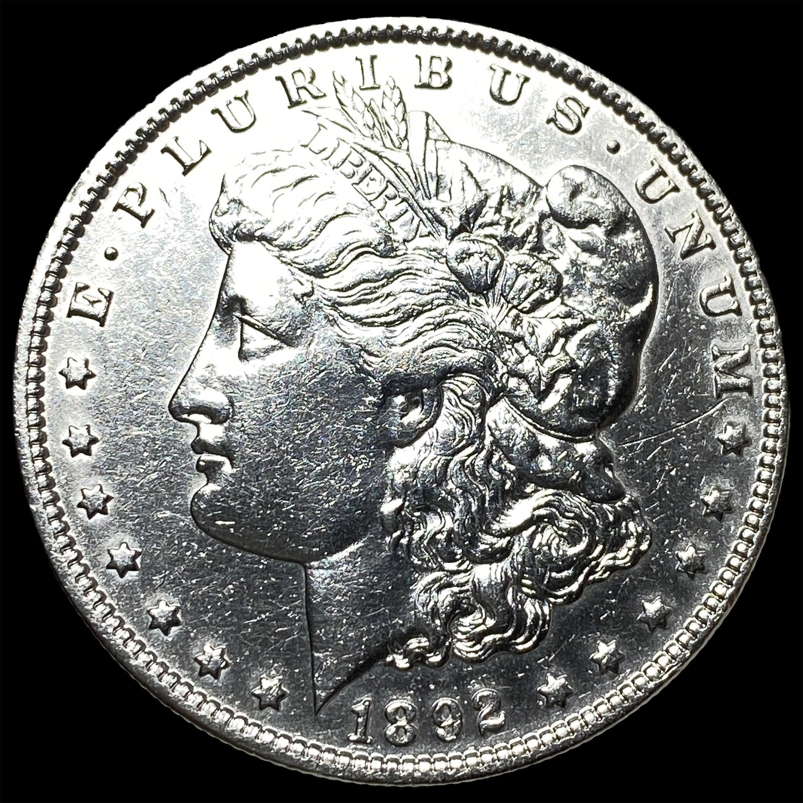 1882-S Silver Morgan Dollar CHOICE AU: 1882-S Silver Morgan Dollar CHOICE AU