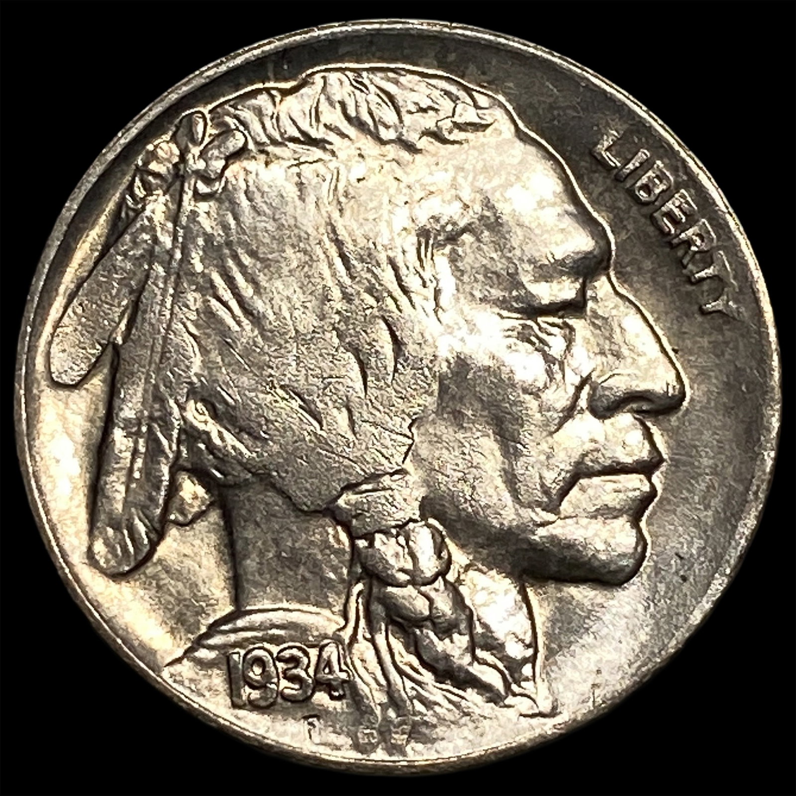1934-D Buffalo Nickel UNCIRCULATED (1 of 2)