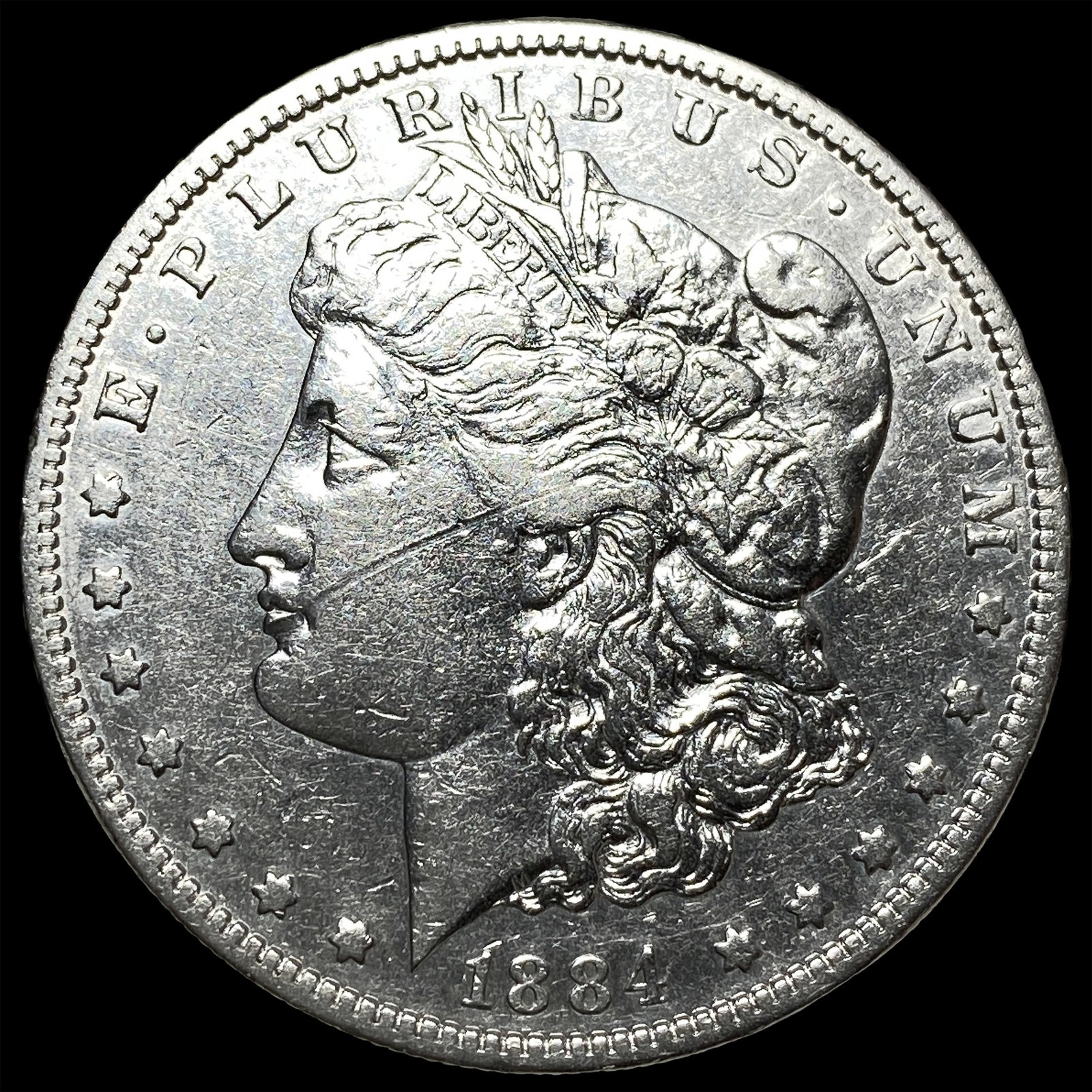 1884-O Morgan Silver Dollar HIGH GRADE (1 of 2)