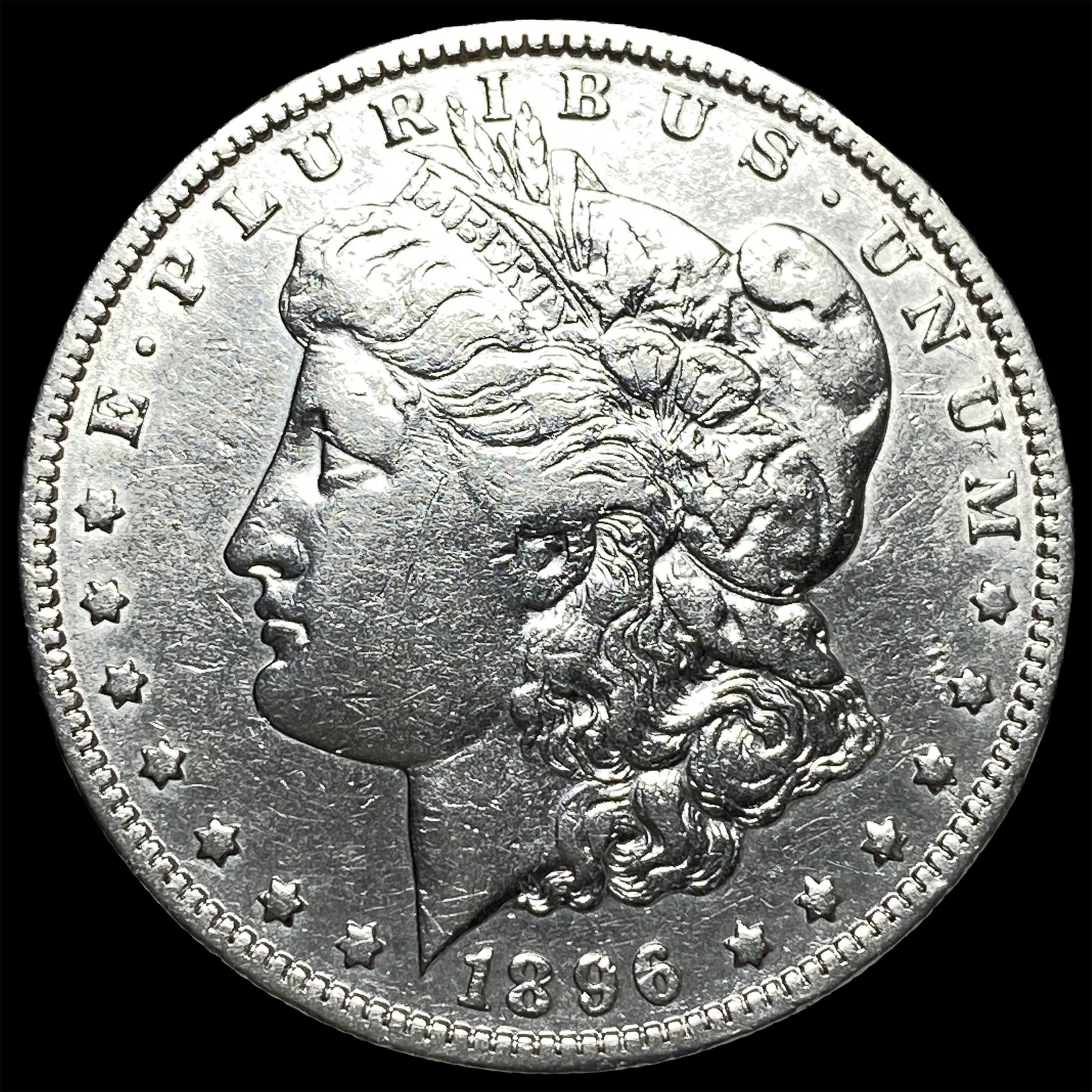 1896-O Silver Morgan Dollar CLOSELY UNCIRCULATED: 1896-O Silver Morgan Dollar CLOSELY UNCIRCULATED