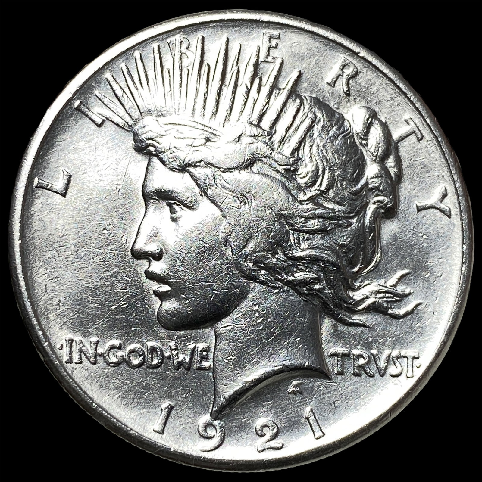 1921 Silver Peace Dollar UNCIRCULATED: 1921 Silver Peace Dollar UNCIRCULATED