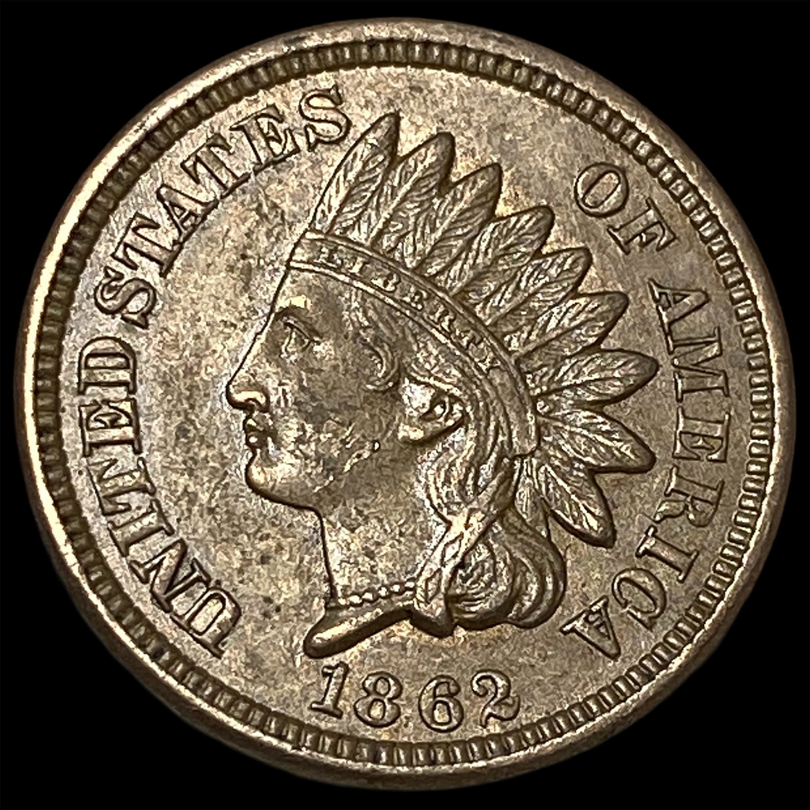 1862 Copper-Nickel Indian Head Cent UNCIRCULATED: 1862 Copper-Nickel Indian Head Cent UNCIRCULATED