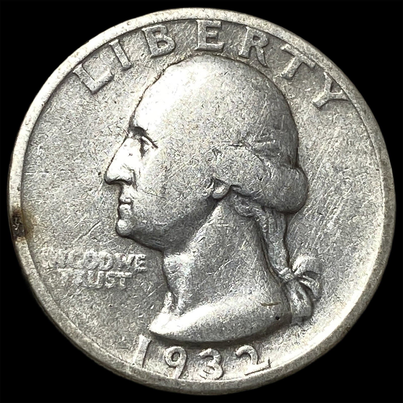 1932-D Silver Washington Quarter LIGHTLY CIRCULATED: 1932-D Silver Washington Quarter LIGHTLY CIRCULATED