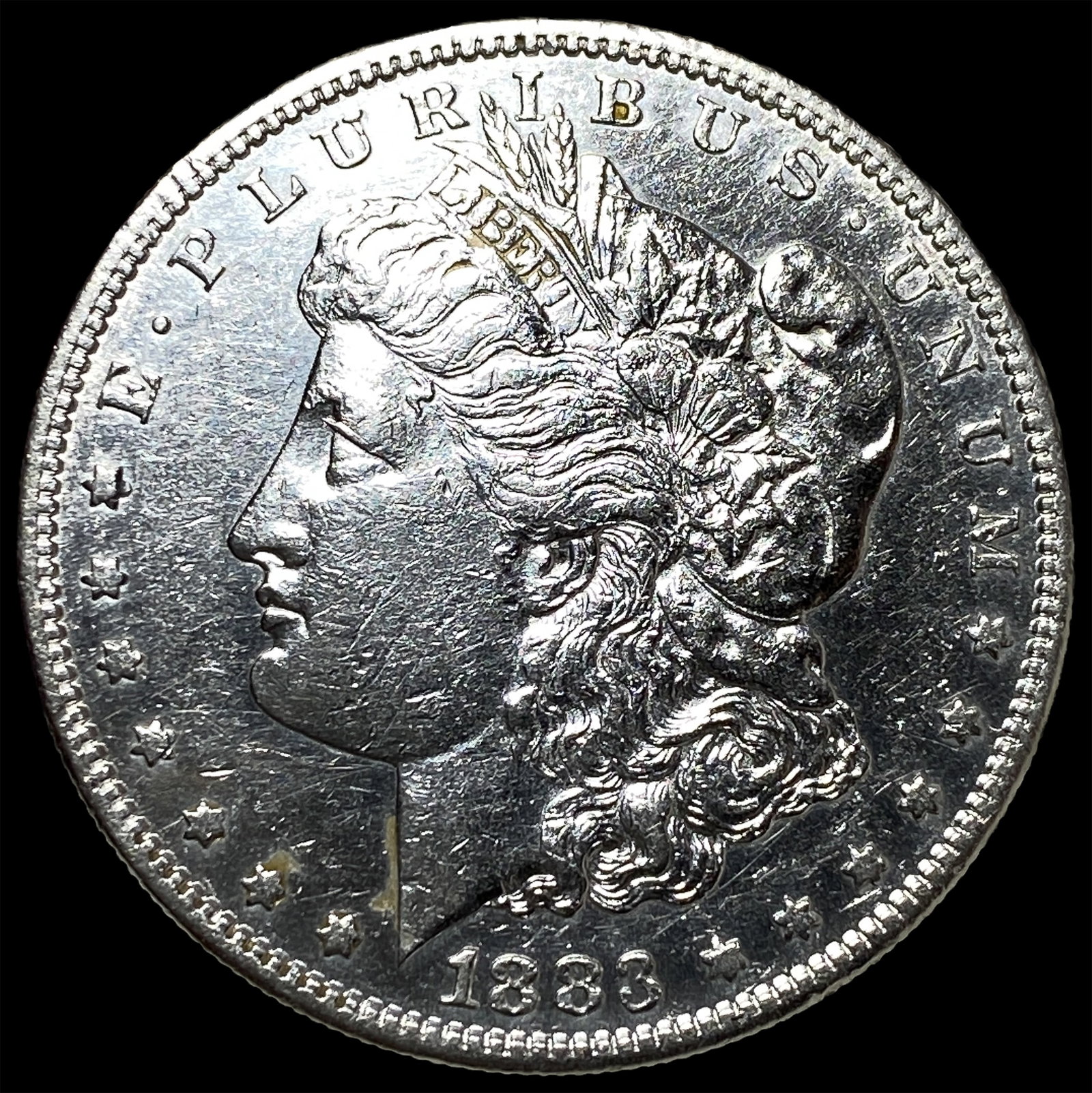 1883-S Silver Morgan Dollar UNCIRCULATED: 1883-S Silver Morgan Dollar UNCIRCULATED