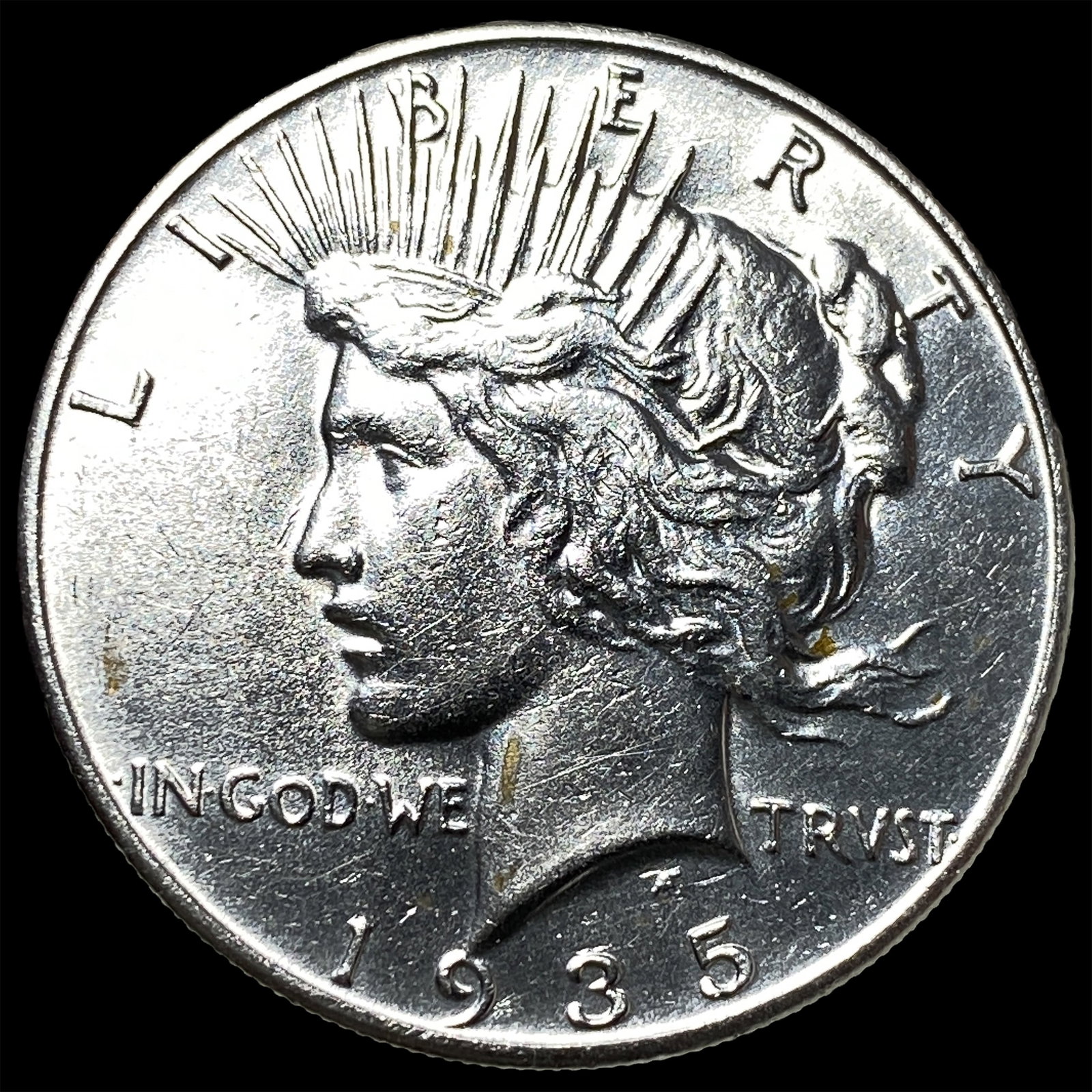 1935 Silver Peace Dollar UNCIRCULATED: 1935 Silver Peace Dollar UNCIRCULATED