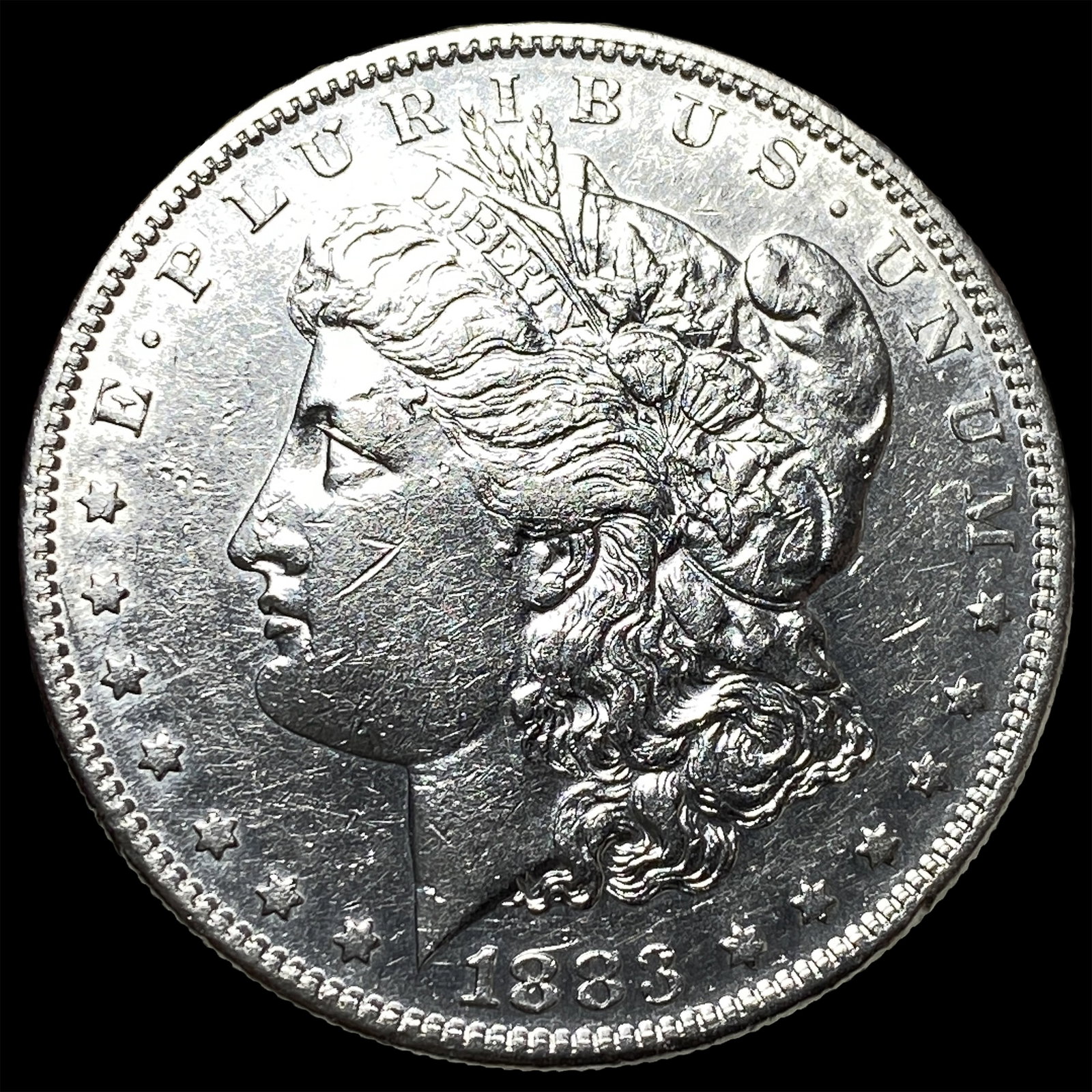1883-S Silver Morgan Dollar UNCIRCULATED: 1883-S Silver Morgan Dollar UNCIRCULATED