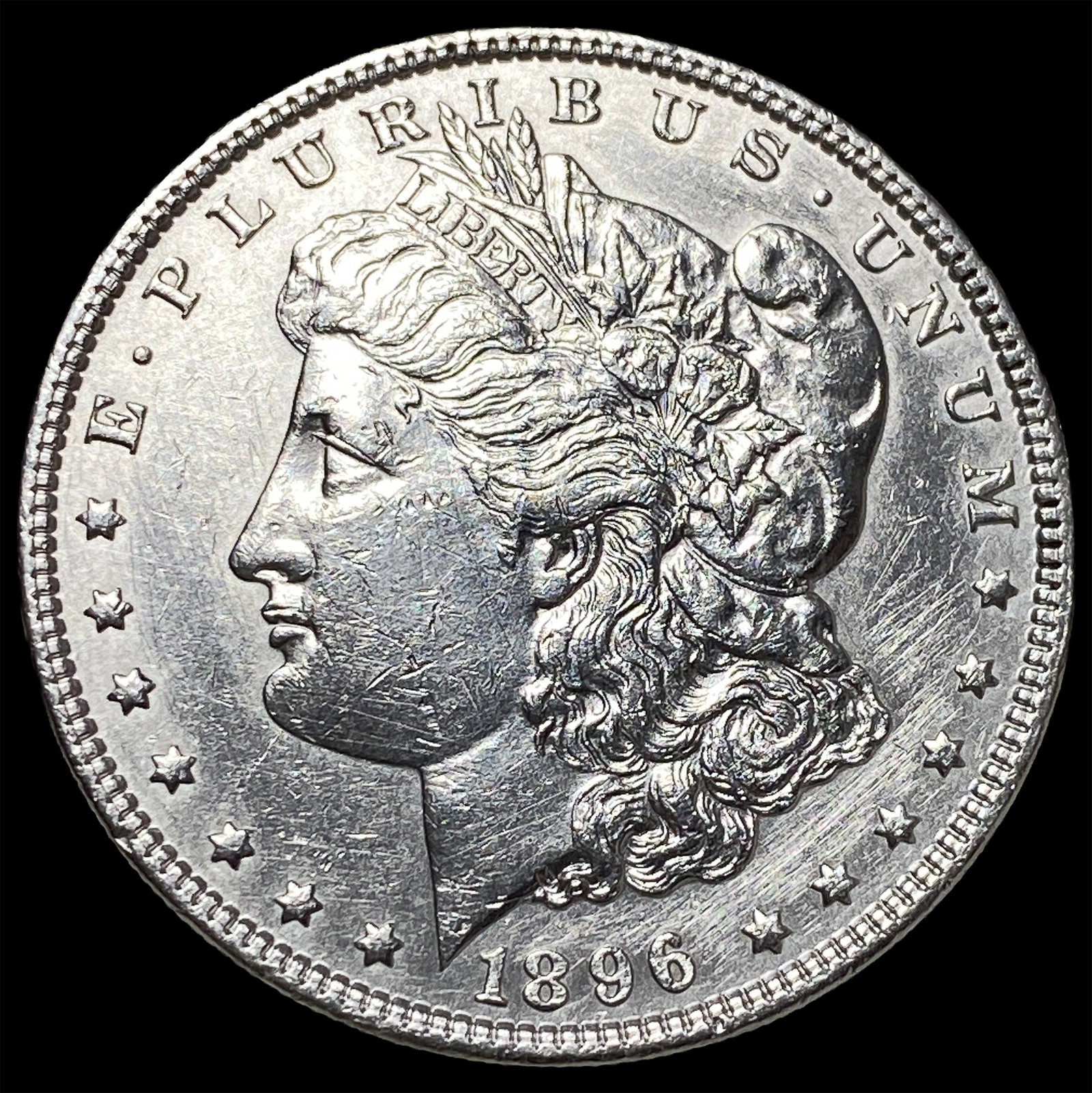 1896-Silver Morgan Dollar UNCIRCULATED: 1896-Silver Morgan Dollar UNCIRCULATED