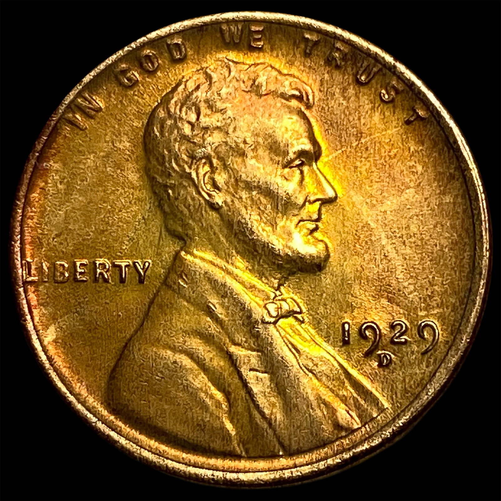 1929-D Lincoln Wheat Cent CHOICE BU: 1929-D Lincoln Wheat Cent CHOICE BU