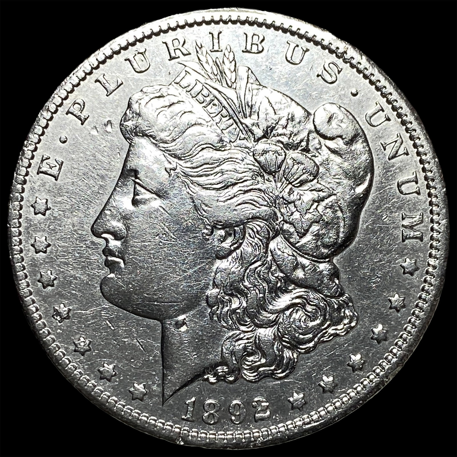 1892-CC Silver Morgan Dollar CLOSELY UNCIRCULATED (1 of 2)