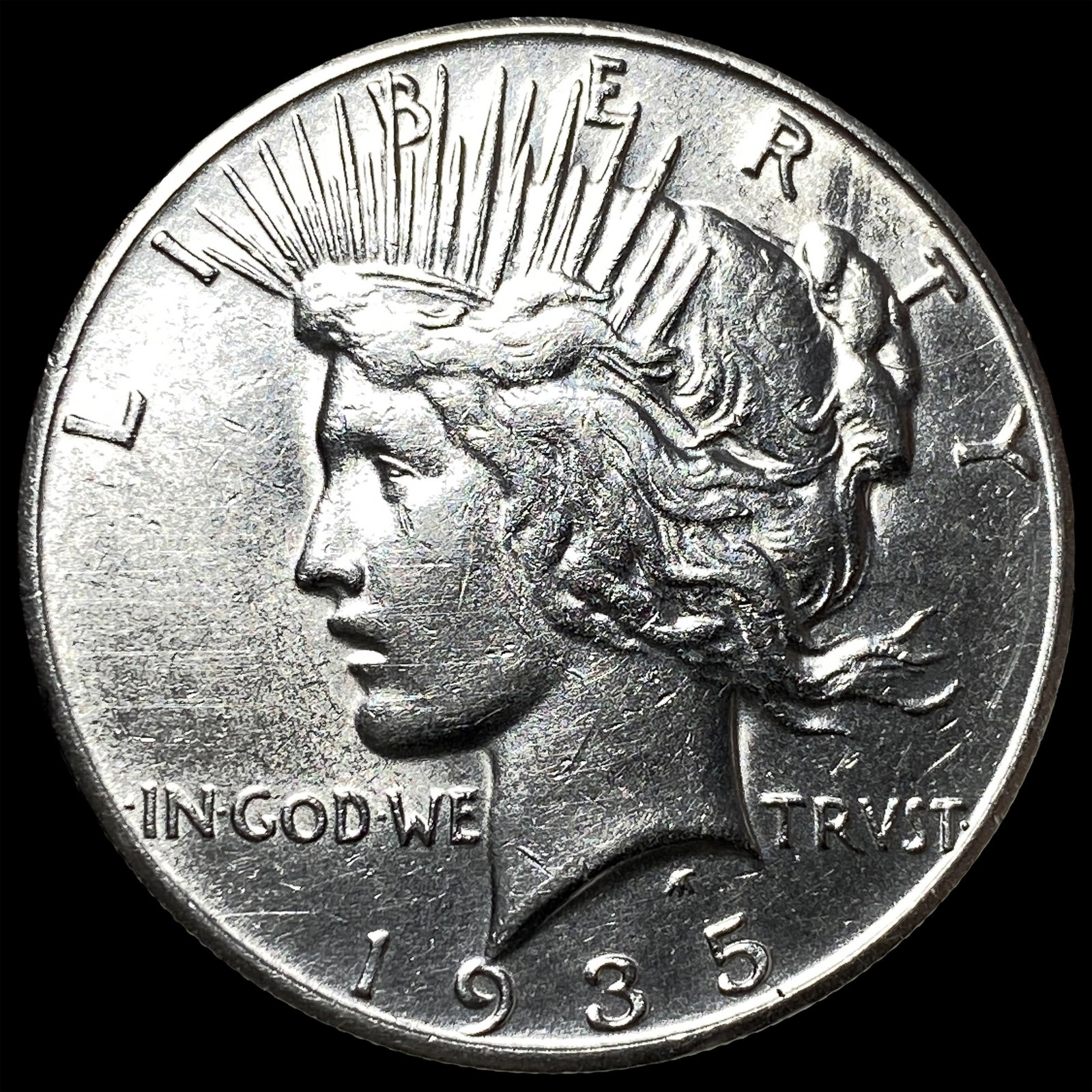 1935 Silver Peace Dollar UNCIRCULATED: 1935 Silver Peace Dollar UNCIRCULATED