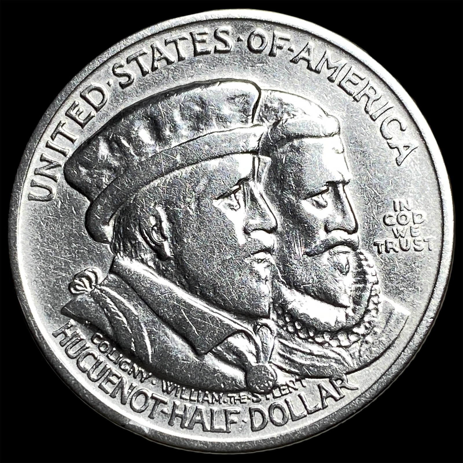 1924 Silver Huguenot-Walloon Half Dollar GEM BU: 1924 Silver Huguenot-Walloon Half Dollar GEM BU