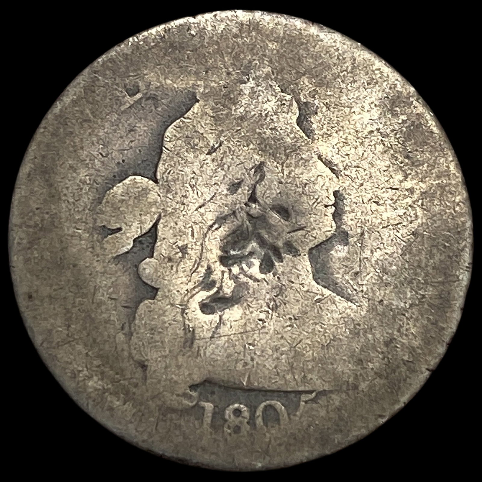 1807 Draped Bust Large Cent NICELY CIRCULATED (1 of 2)