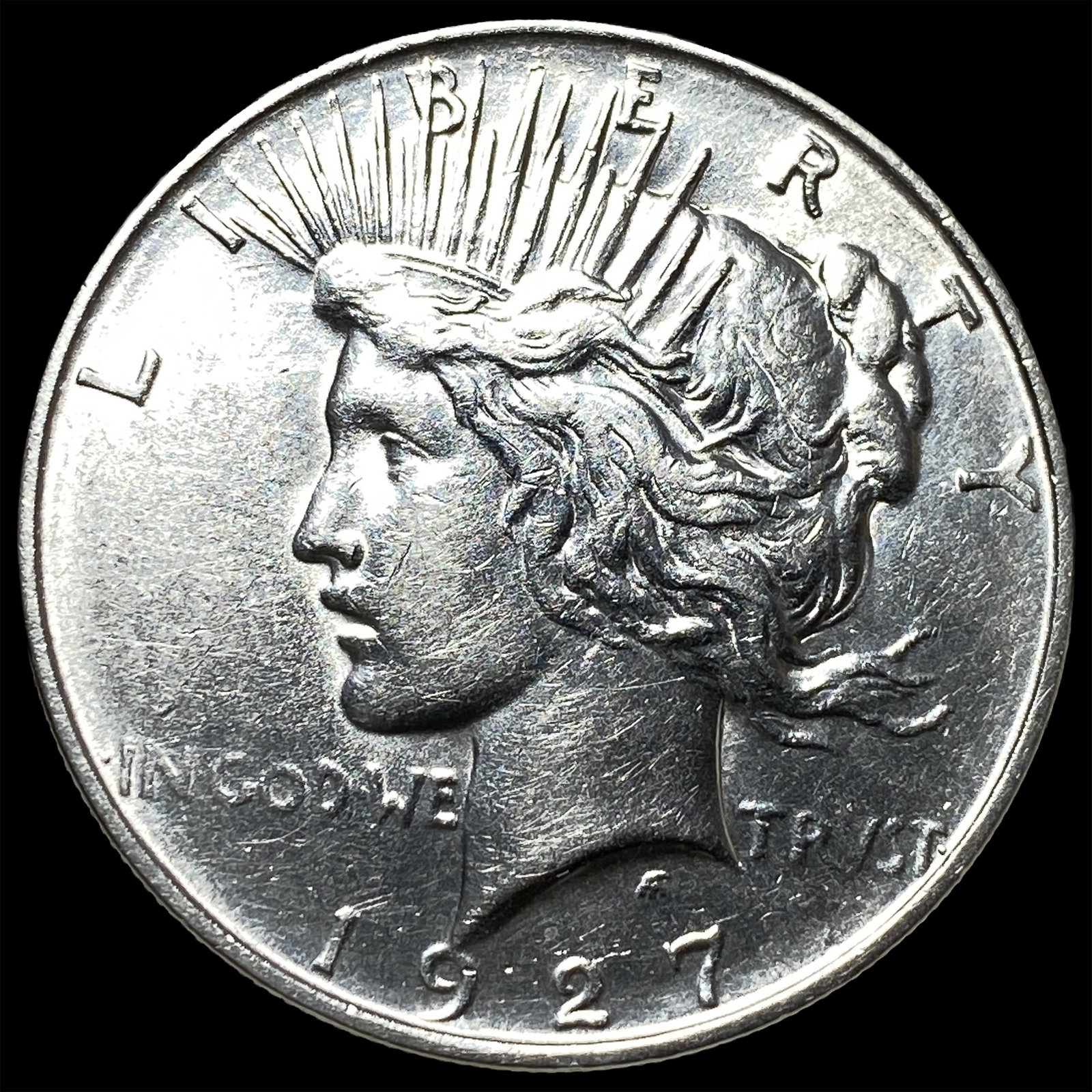 1927 Peace Silver Dollar UNCIRCULATED (1 of 2)