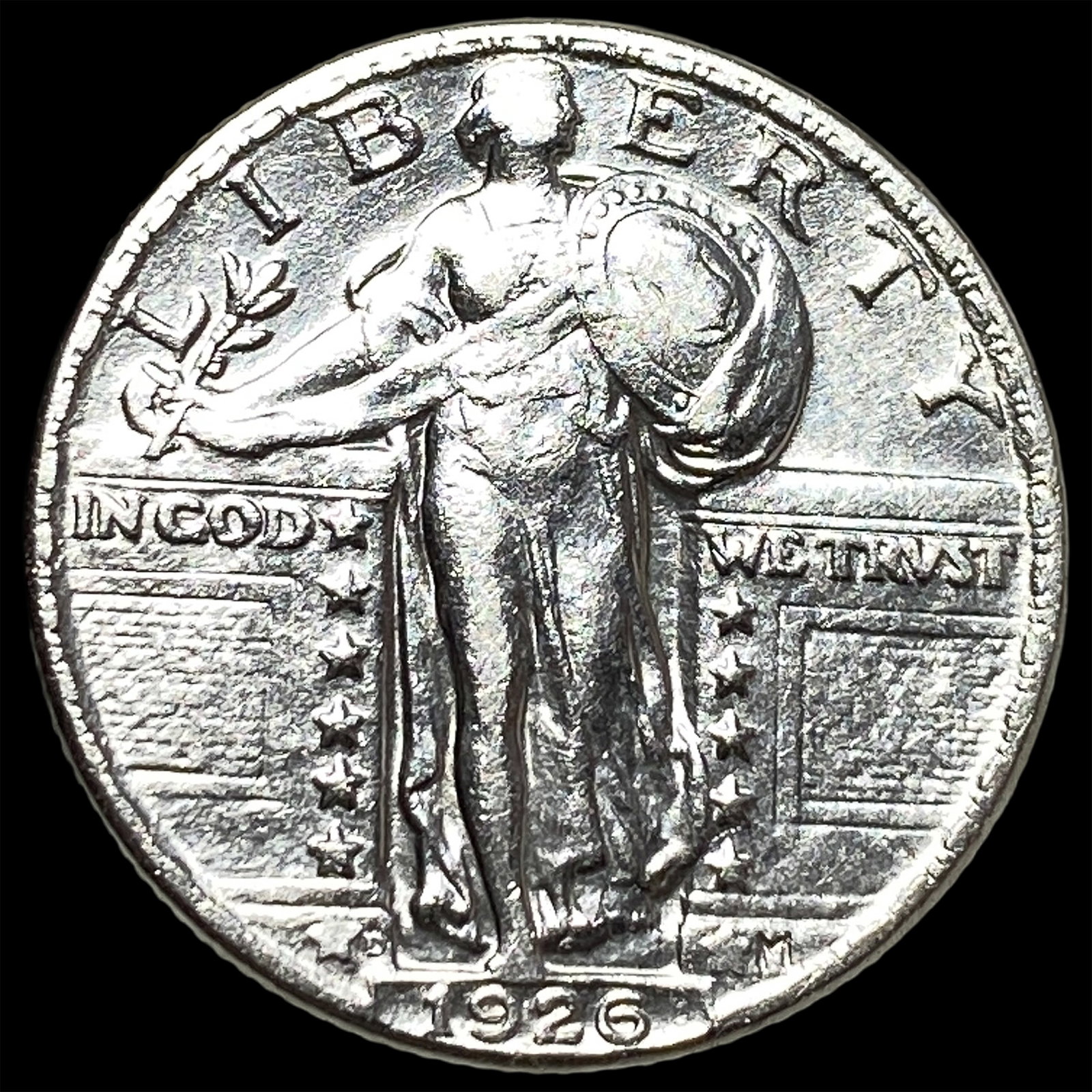 1926 Standing Liberty Quarter CHOICE AU: 1926 Standing Liberty Quarter CHOICE AU
