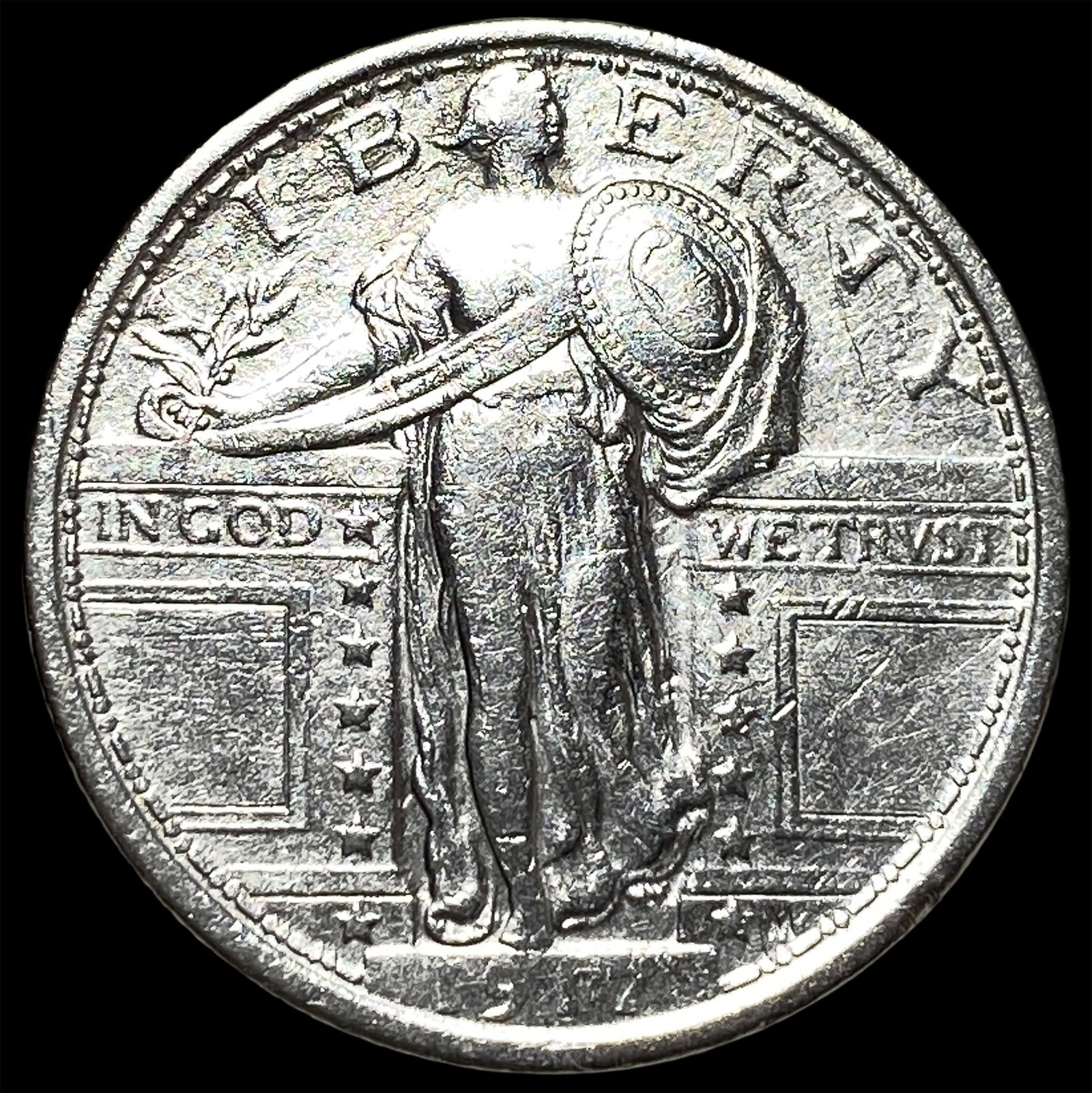 1925 Standing Liberty Quarter CHOICE AU: 1925 Standing Liberty Quarter CHOICE AU