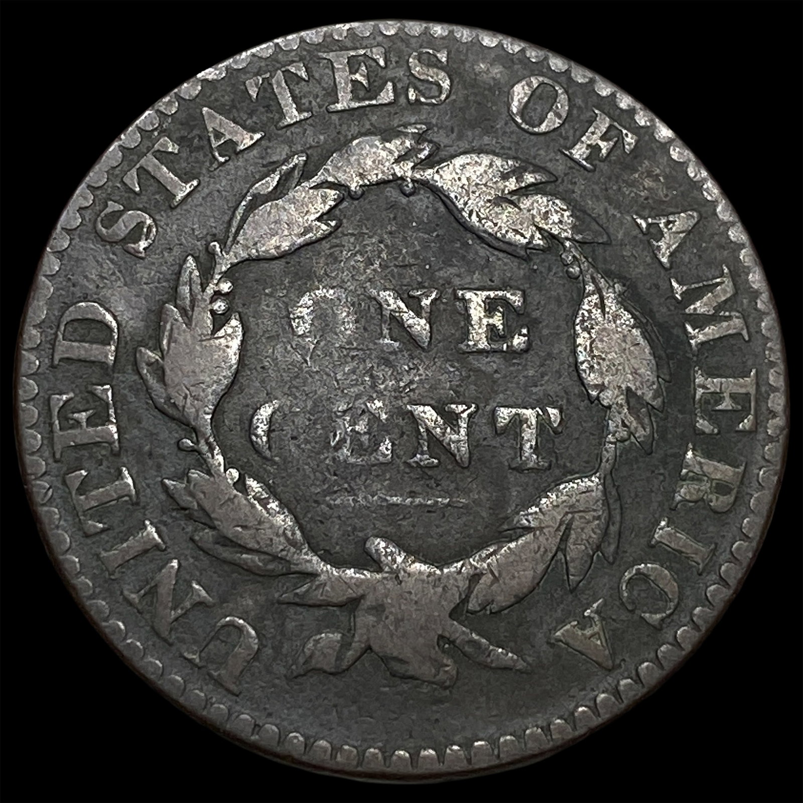 1822 Large Cent LIGHTLY CIRCULATED - 2