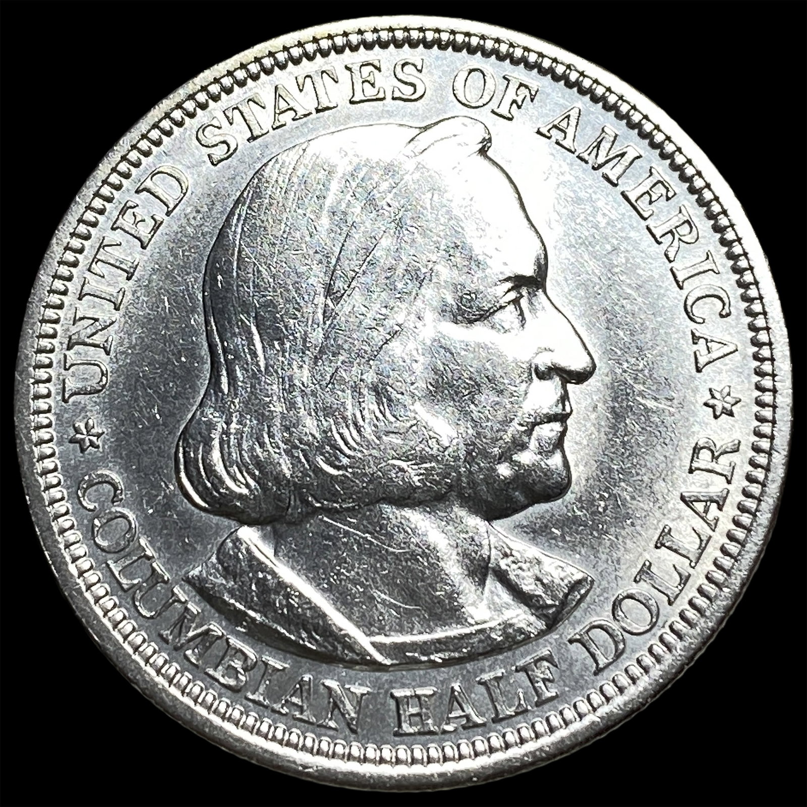 1893 Columbian Exposition Half Dollar UNCIRCULATED: 1893 Columbian Exposition Half Dollar UNCIRCULATED