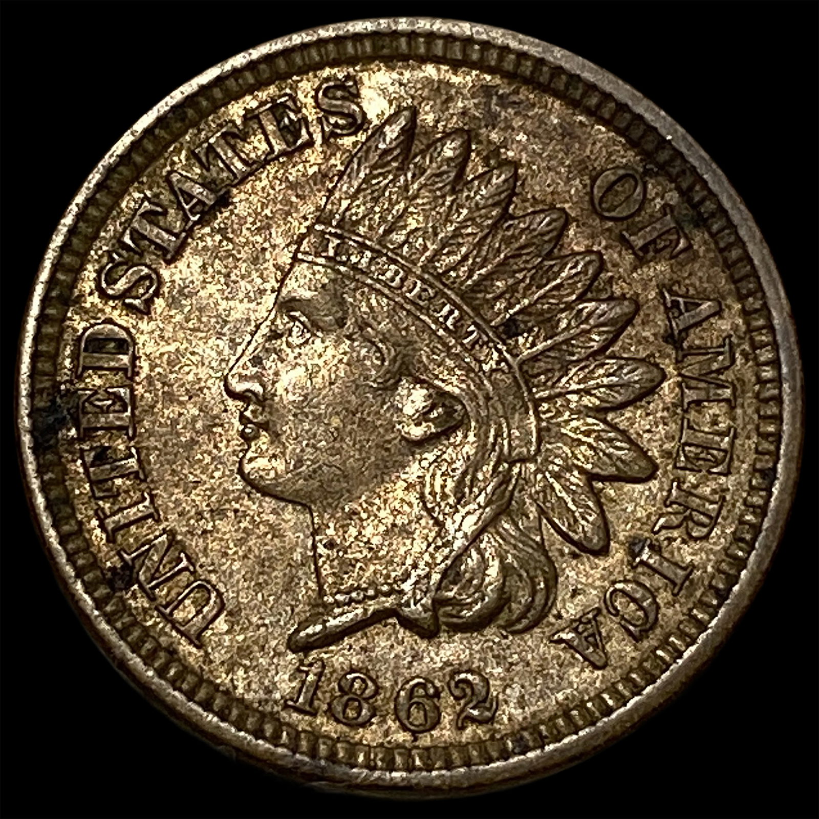 1862 Copper-Nickel Indian Head Cent UNCIRCULATED: 1862 Copper-Nickel Indian Head Cent UNCIRCULATED