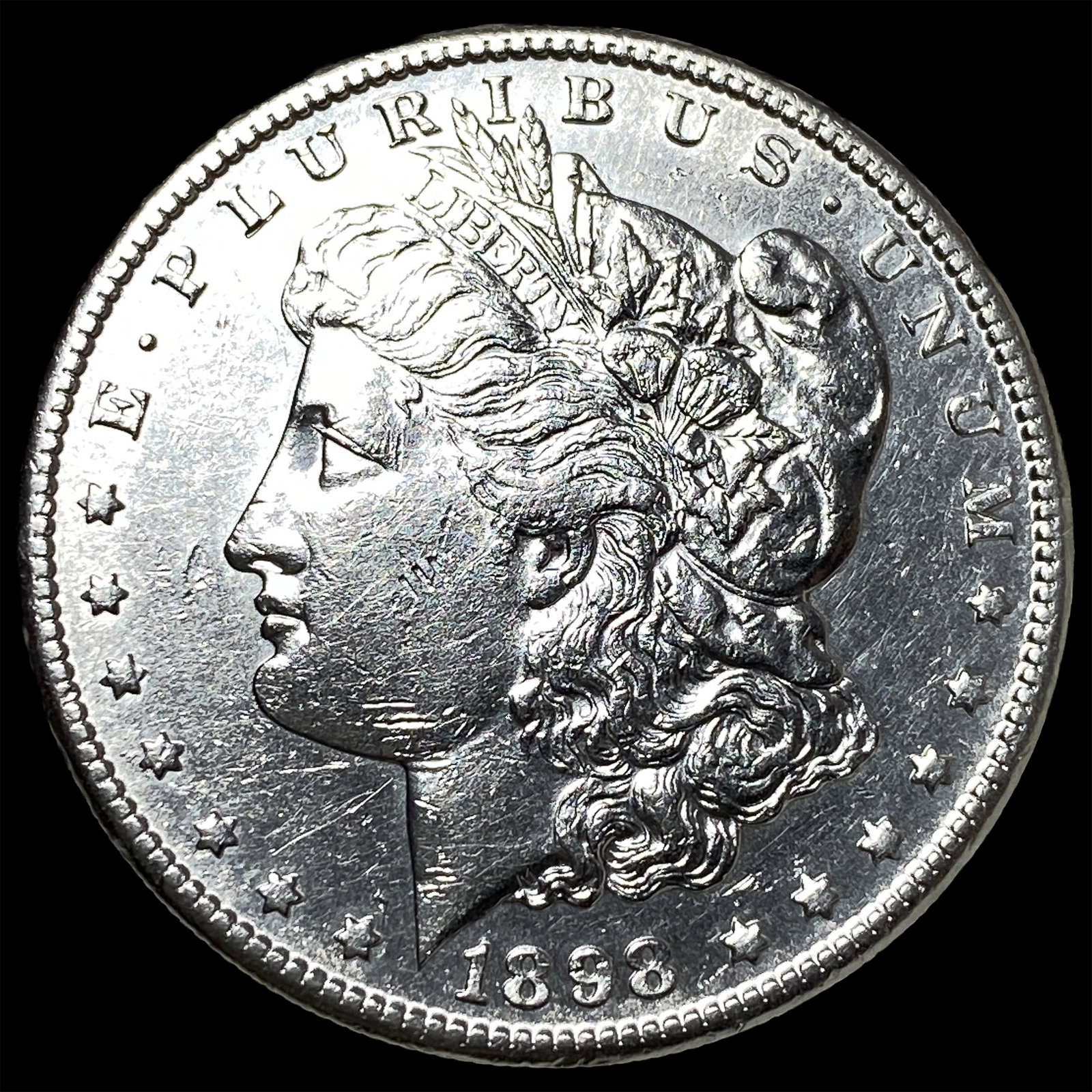 1898 Morgan Silver Dollar UNCIRCULATED: 1898 Morgan Silver Dollar UNCIRCULATED