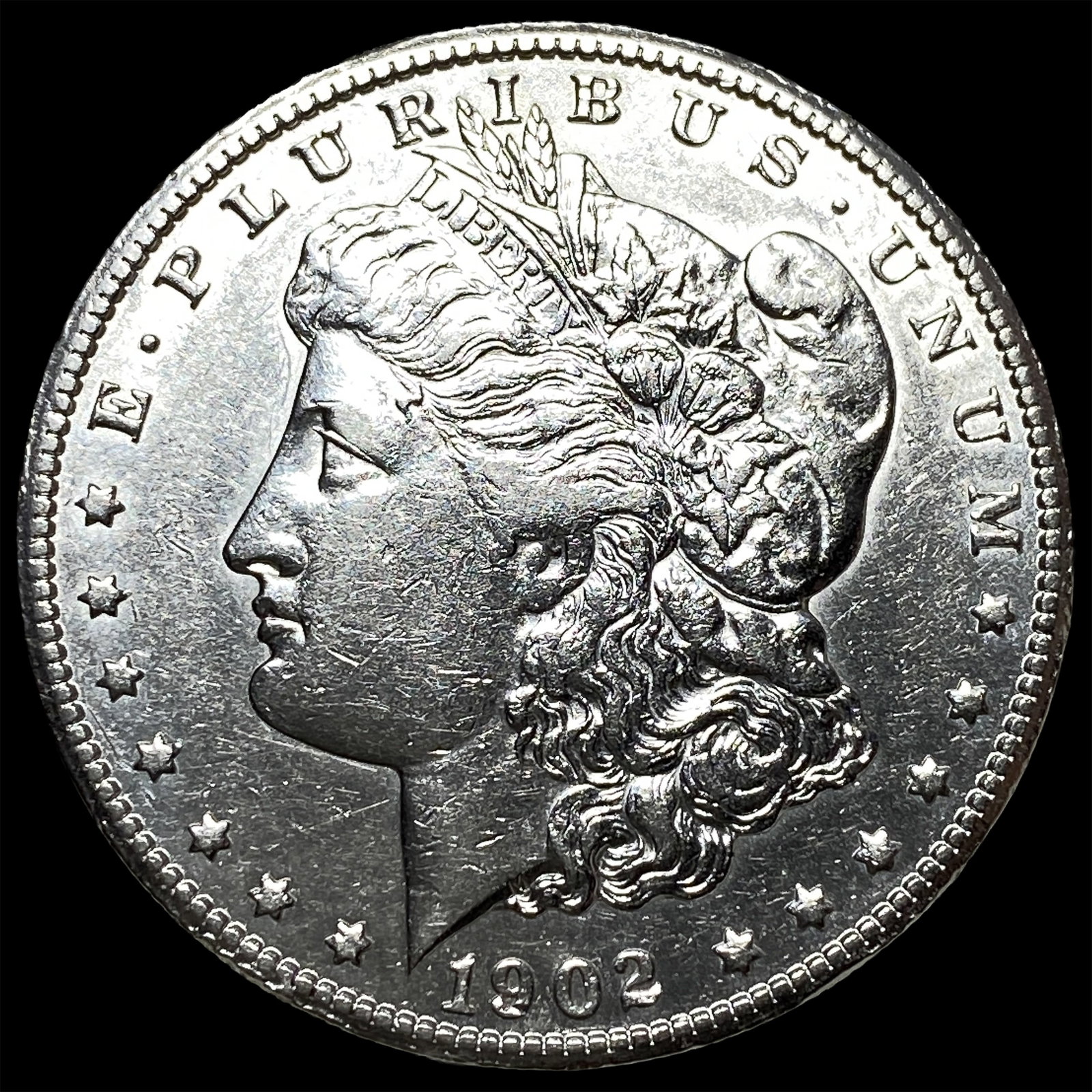1902-S Silver Morgan Dollar CLOSELY UNCIRCULATED: 1902-S Silver Morgan Dollar CLOSELY UNCIRCULATED